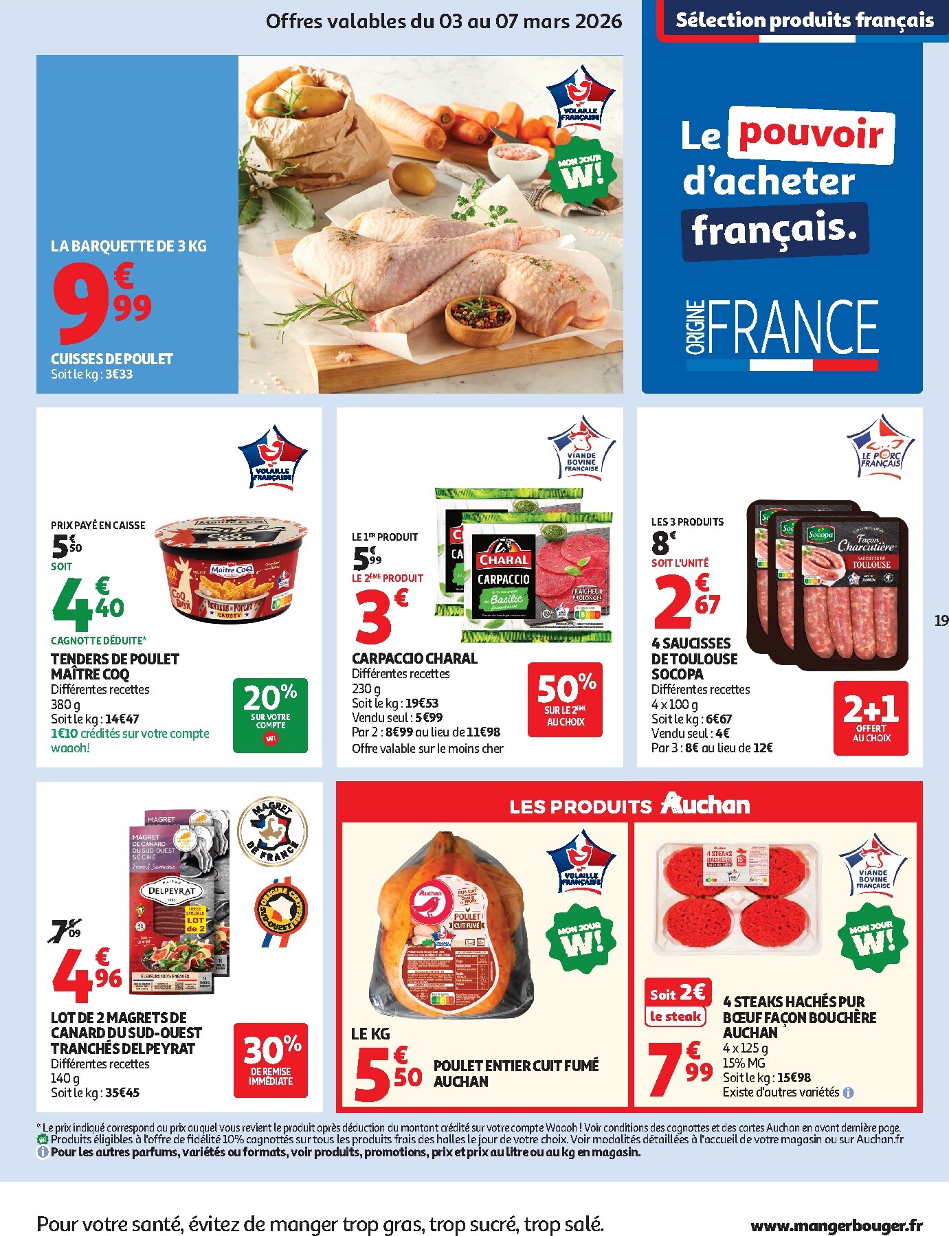 auchan - Catalogue Auchan - Coup de propre hypers valable du 03/03/2026 au 15/03/2026 - page: 19