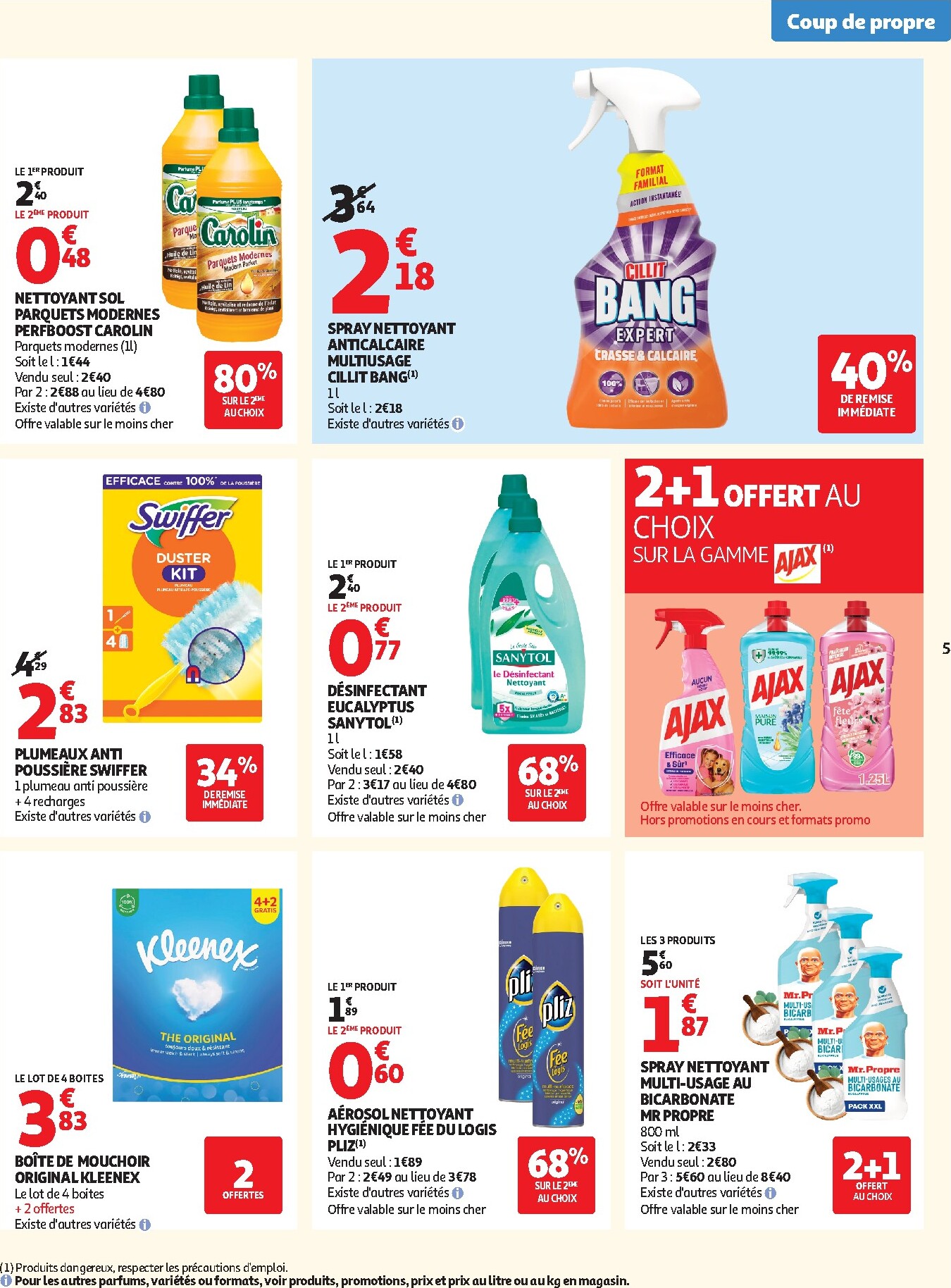 auchan - Catalogue Auchan - Coup de propre hypers valable du 03/03/2026 au 15/03/2026 - page: 5