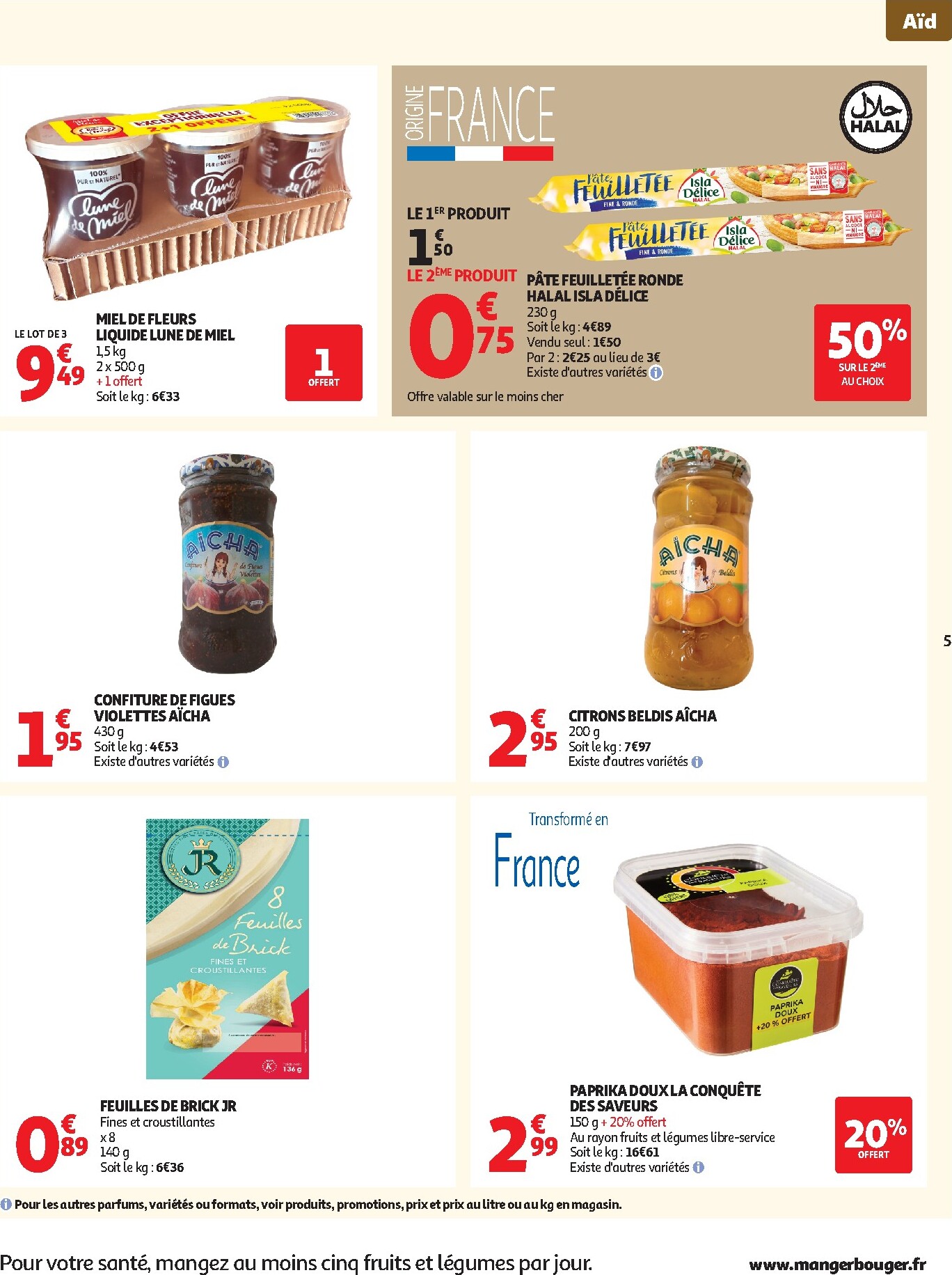 auchan - Catalogue Auchan - Aïd supers valable du 03/03/2026 au 21/03/2026 - page: 5