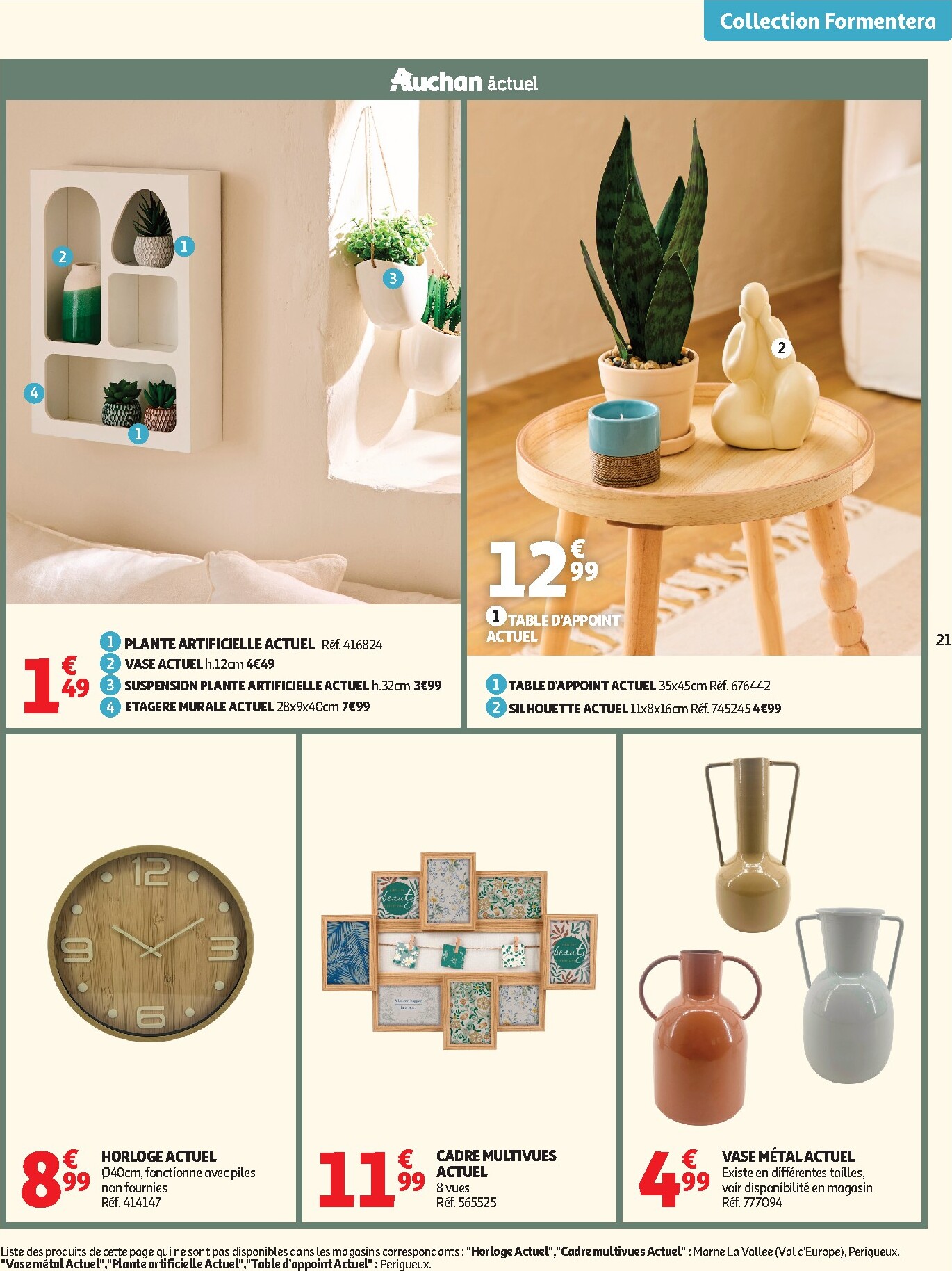 auchan - Catalogue Auchan - Inspiration déco valable du 03/03/2026 au 31/05/2026 - page: 21