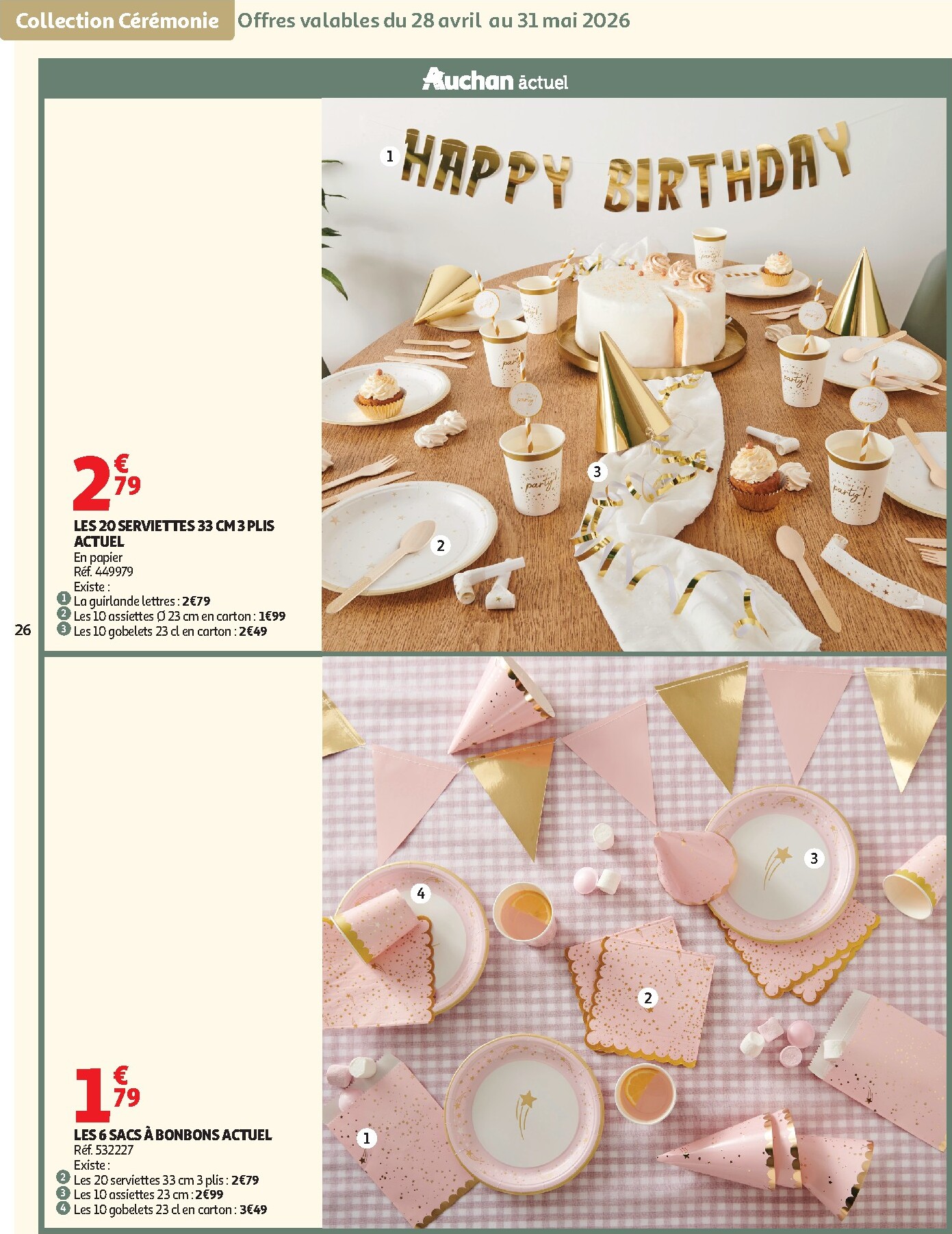 auchan - Catalogue Auchan - Inspiration déco valable du 03/03/2026 au 31/05/2026 - page: 26