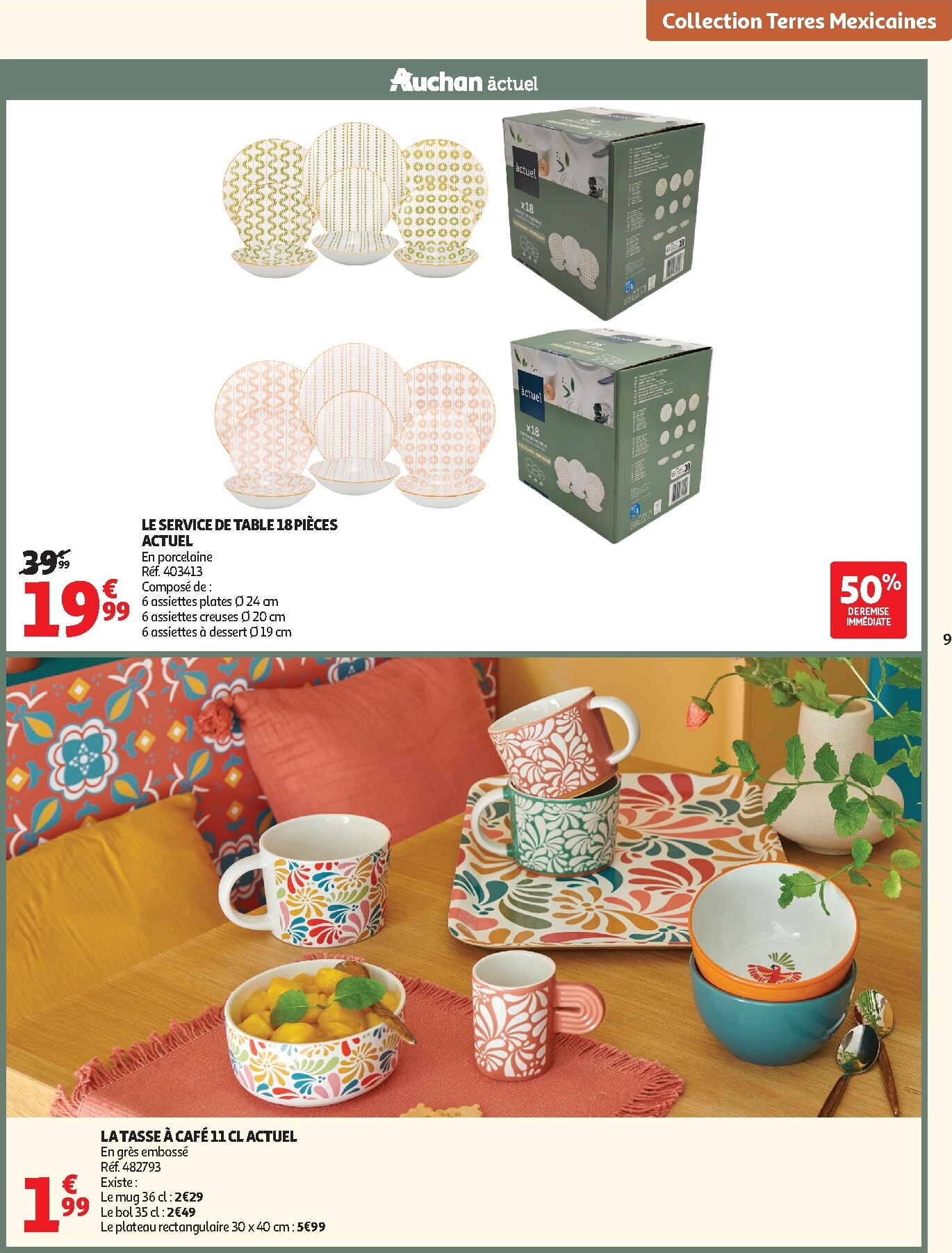 auchan - Catalogue Auchan - Inspiration déco valable du 03/03/2026 au 31/05/2026 - page: 9