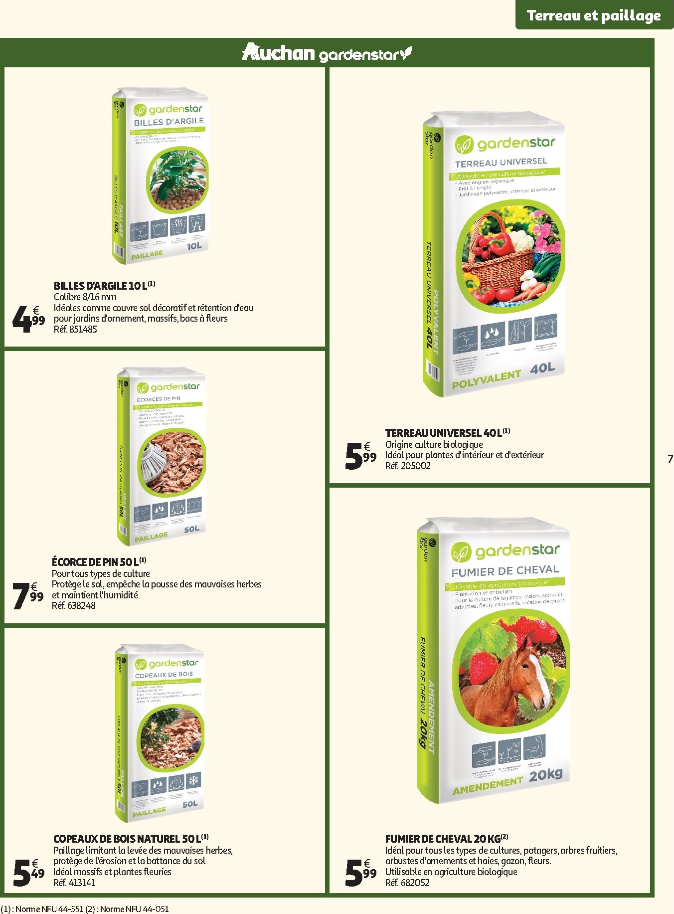 auchan - Catalogue Auchan - Jardinage, meubles jardin valable du 03/03/2026 au 14/06/2026 - page: 7