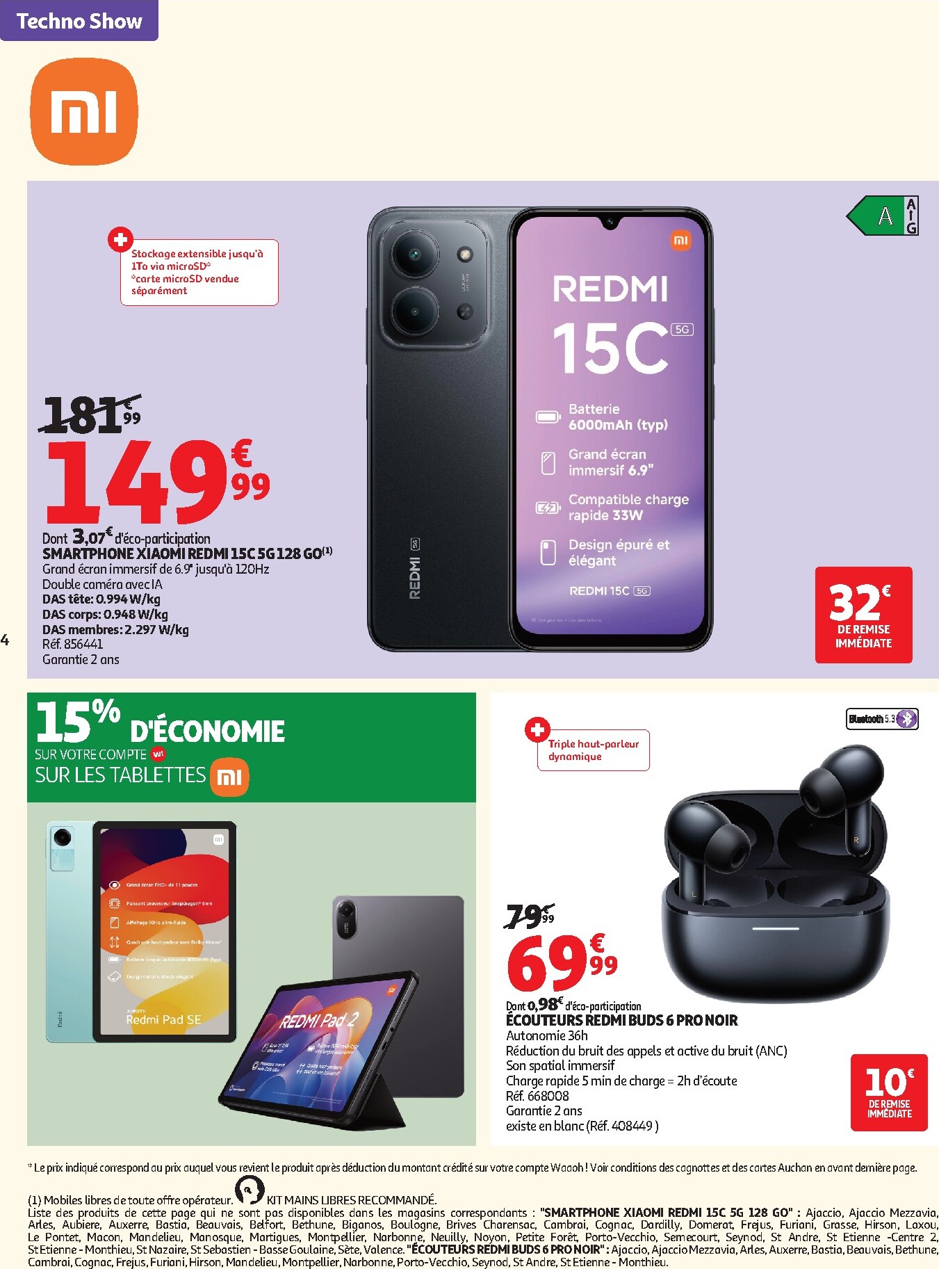 auchan - Catalogue Auchan - High tech électroménager valable du 03/03/2026 au 15/03/2026 - page: 4