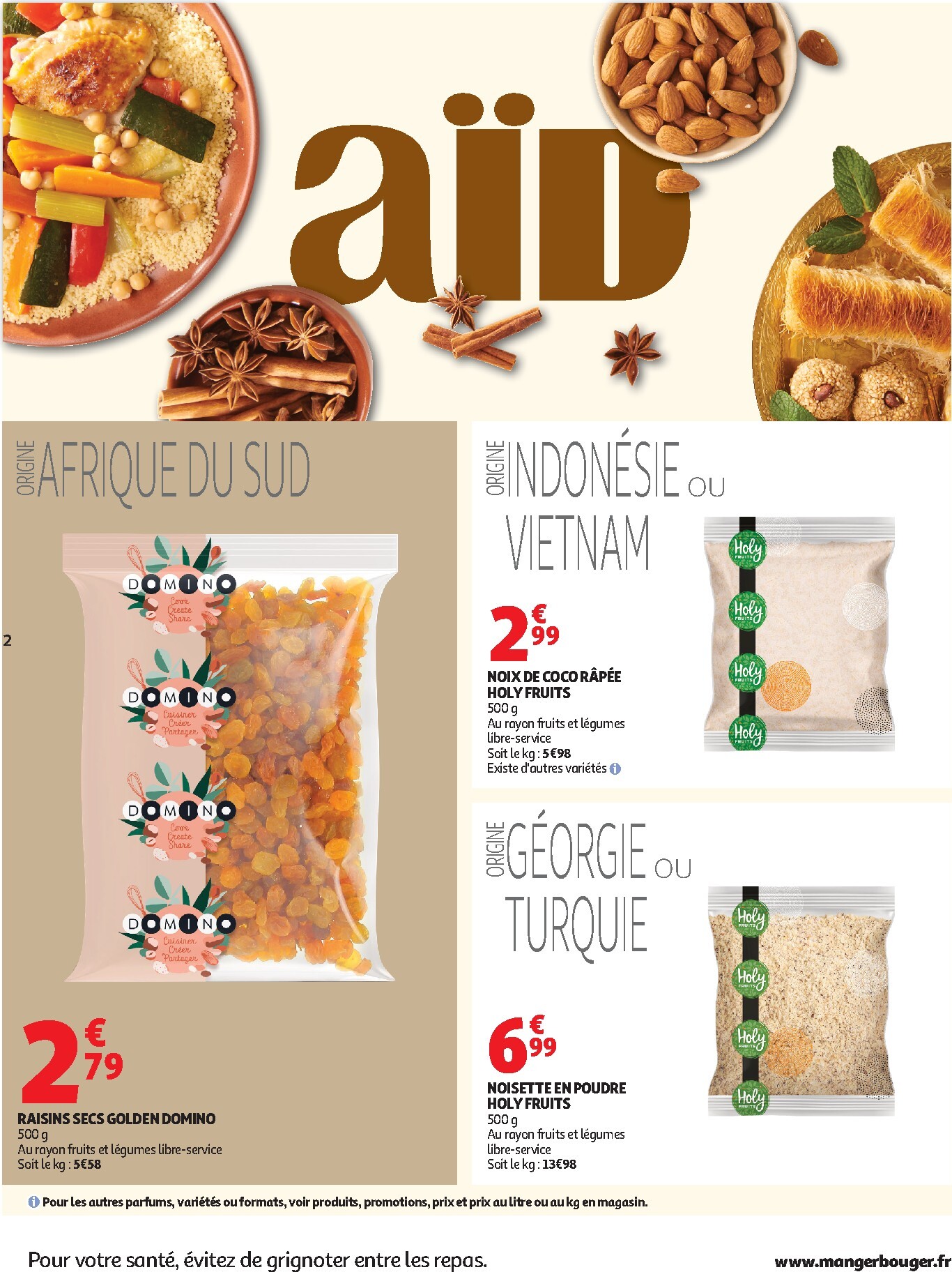 auchan - Catalogue Auchan - Aïd hypers valable du 03/03/2026 au 22/03/2026 - page: 2