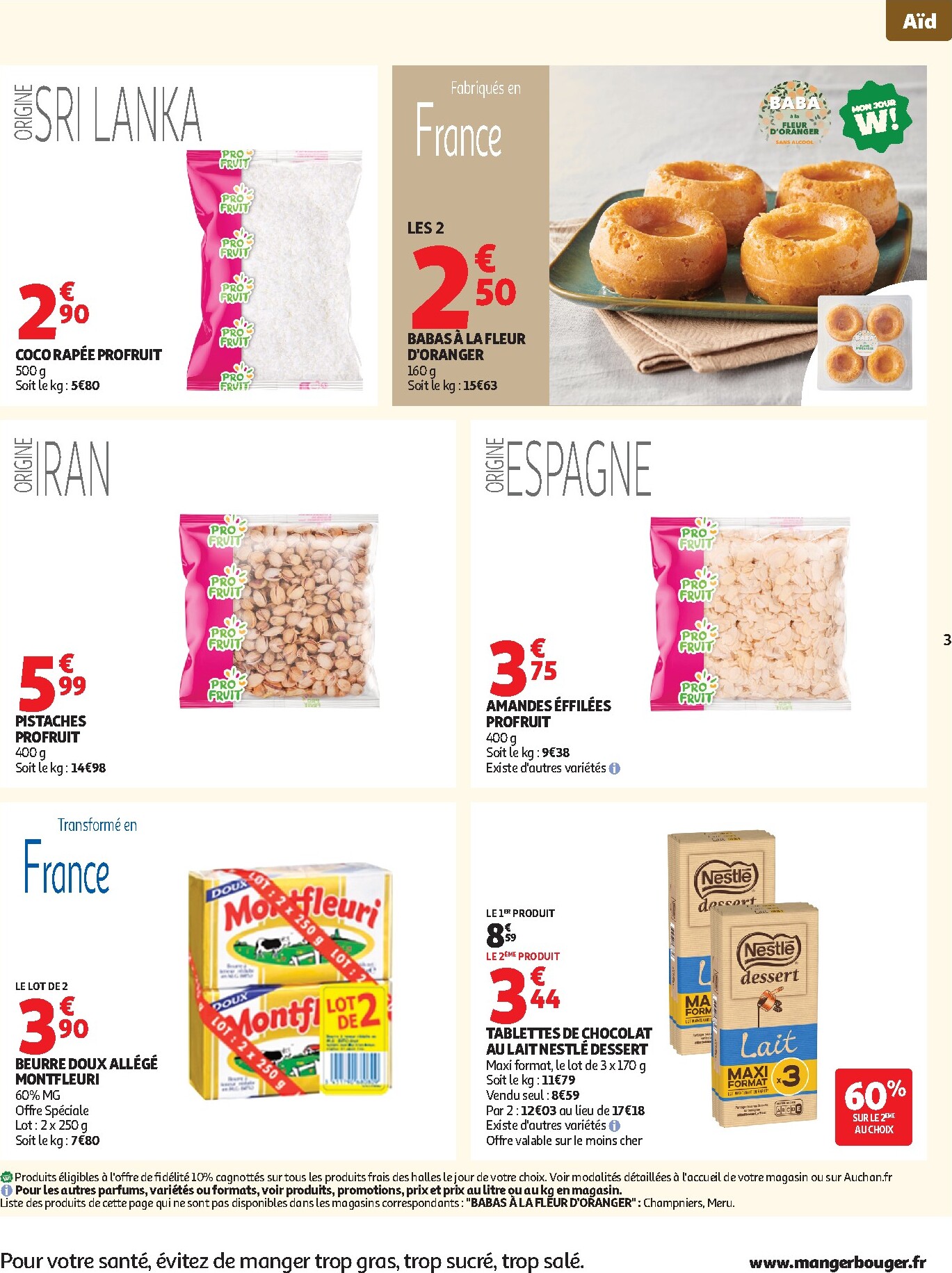 auchan - Catalogue Auchan - Aïd hypers valable du 03/03/2026 au 22/03/2026 - page: 3