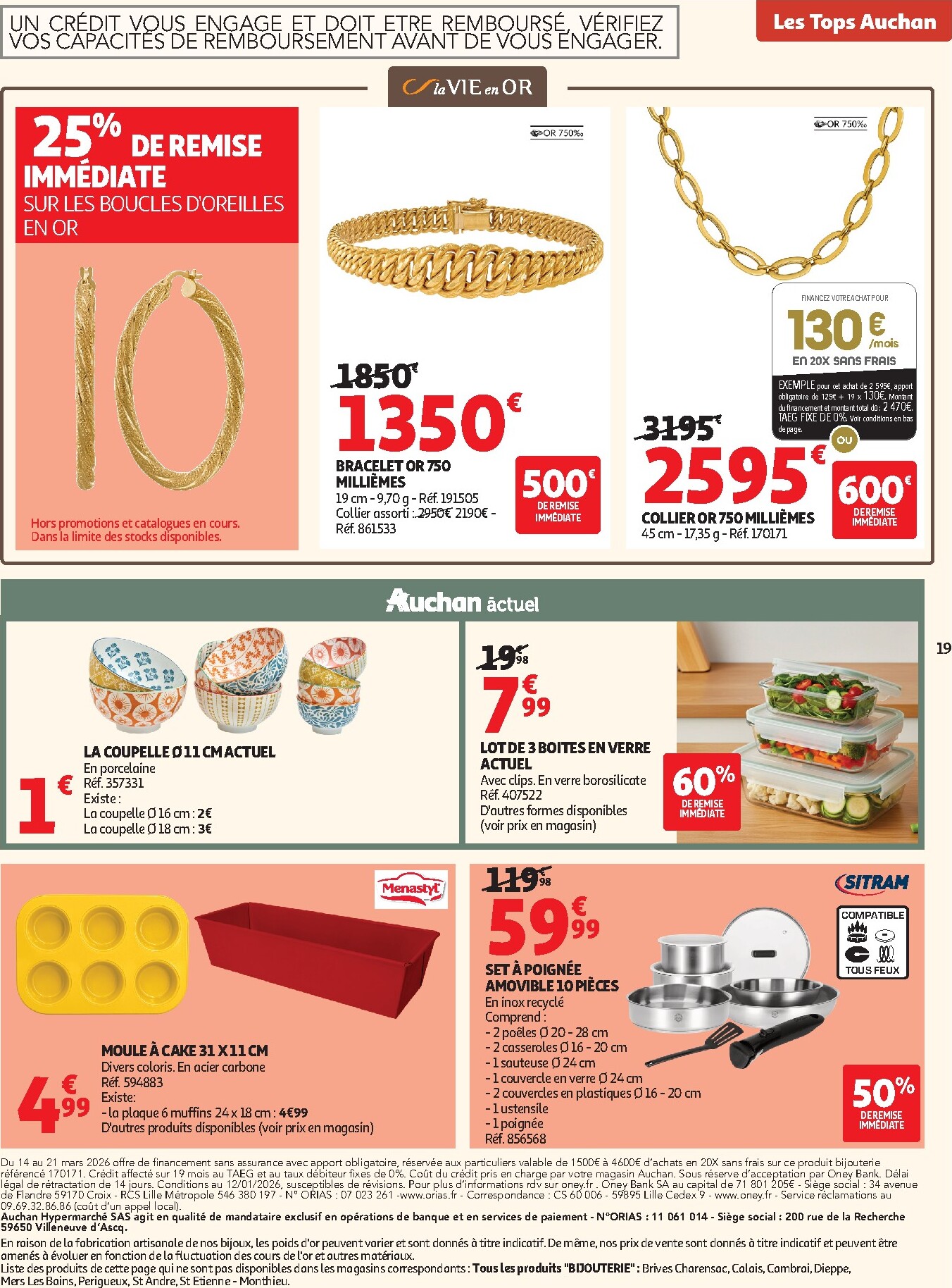 auchan - Catalogue Auchan valable du 10/03/2026 au 22/03/2026 - page: 19