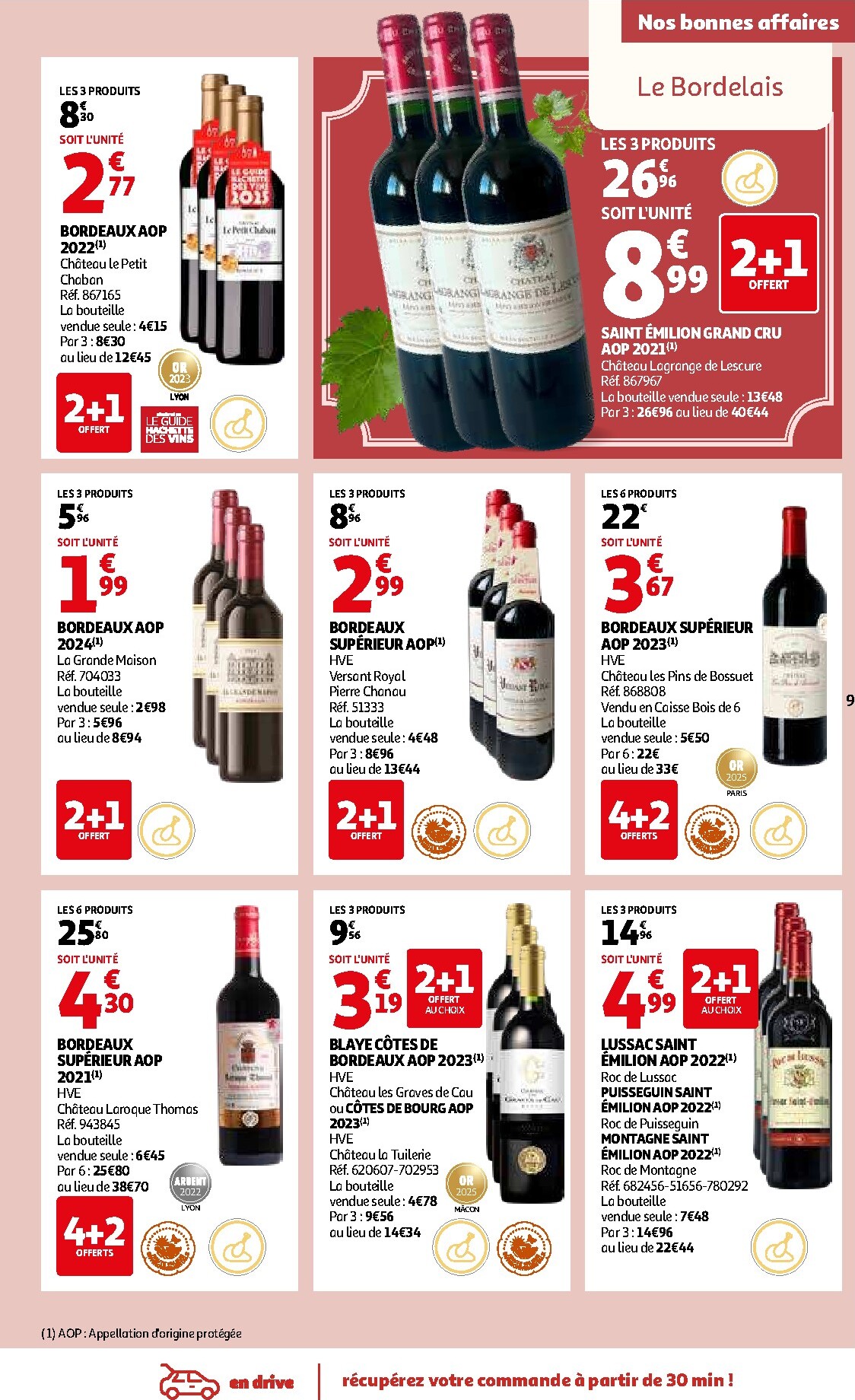 auchan - Catalogue Auchan - Foire aux vins de Printemps valable du 09/03/2026 au 07/04/2026 - page: 9
