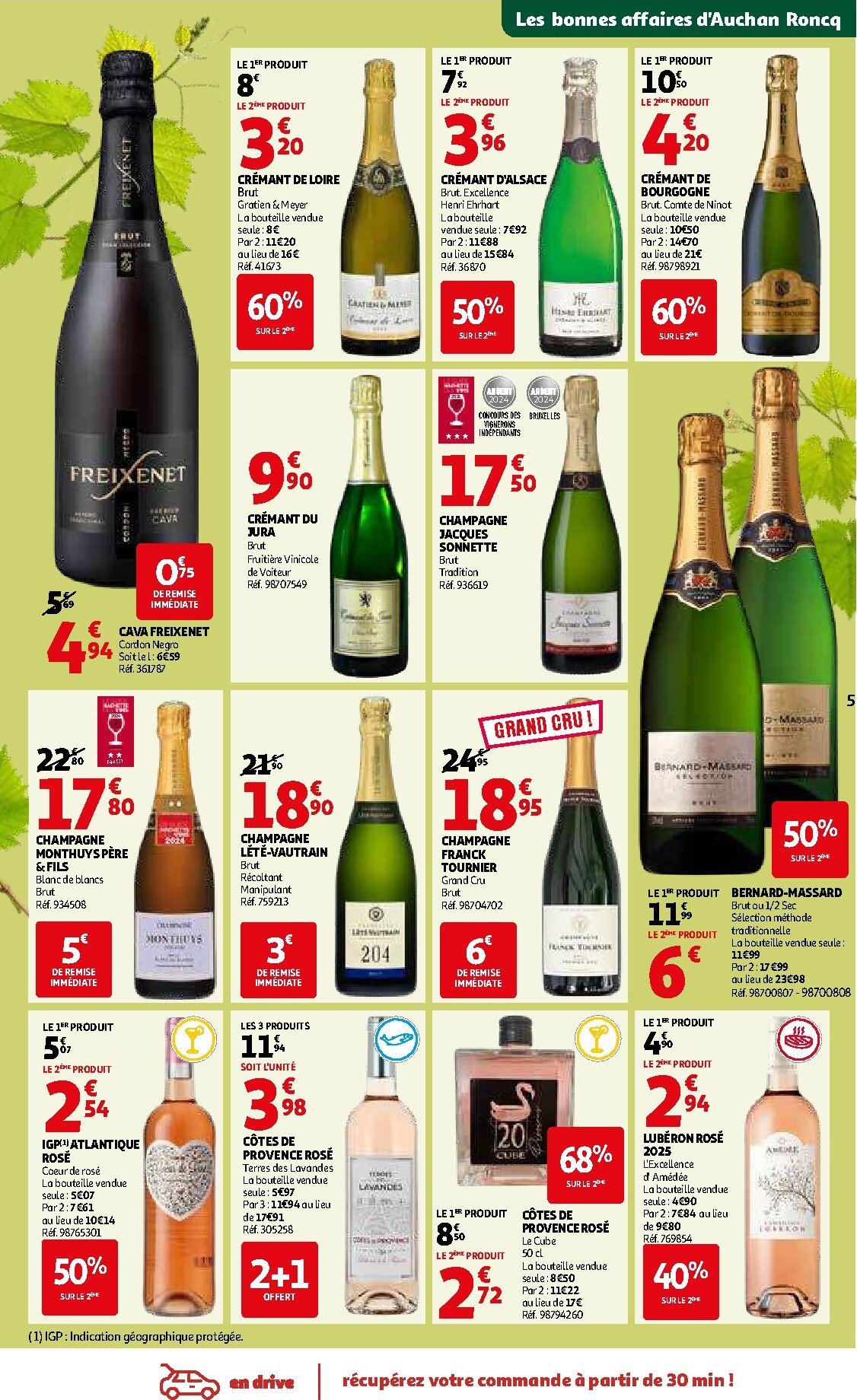 auchan - Catalogue Auchan - Foire aux vins de Printemps valable du 09/03/2026 au 07/04/2026 - page: 5