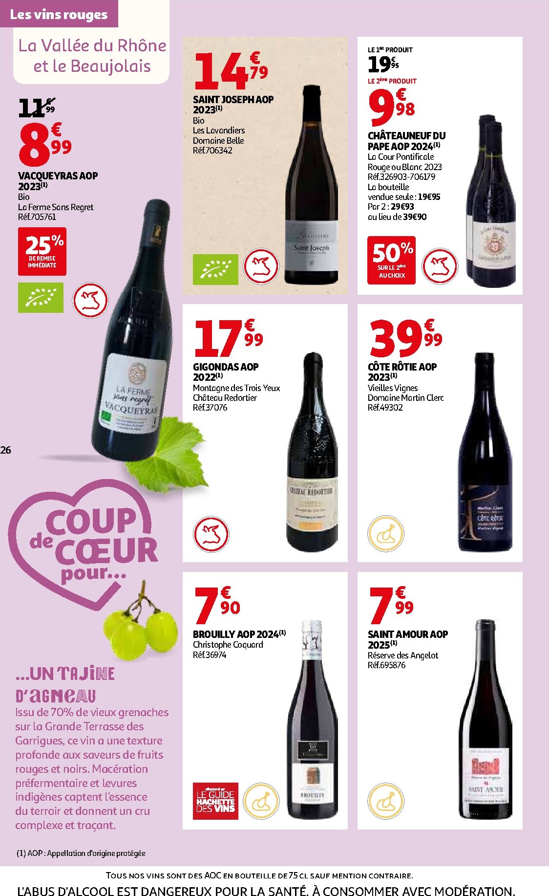 auchan - Catalogue Auchan - Foire aux vins de Printemps valable du 09/03/2026 au 07/04/2026 - page: 26