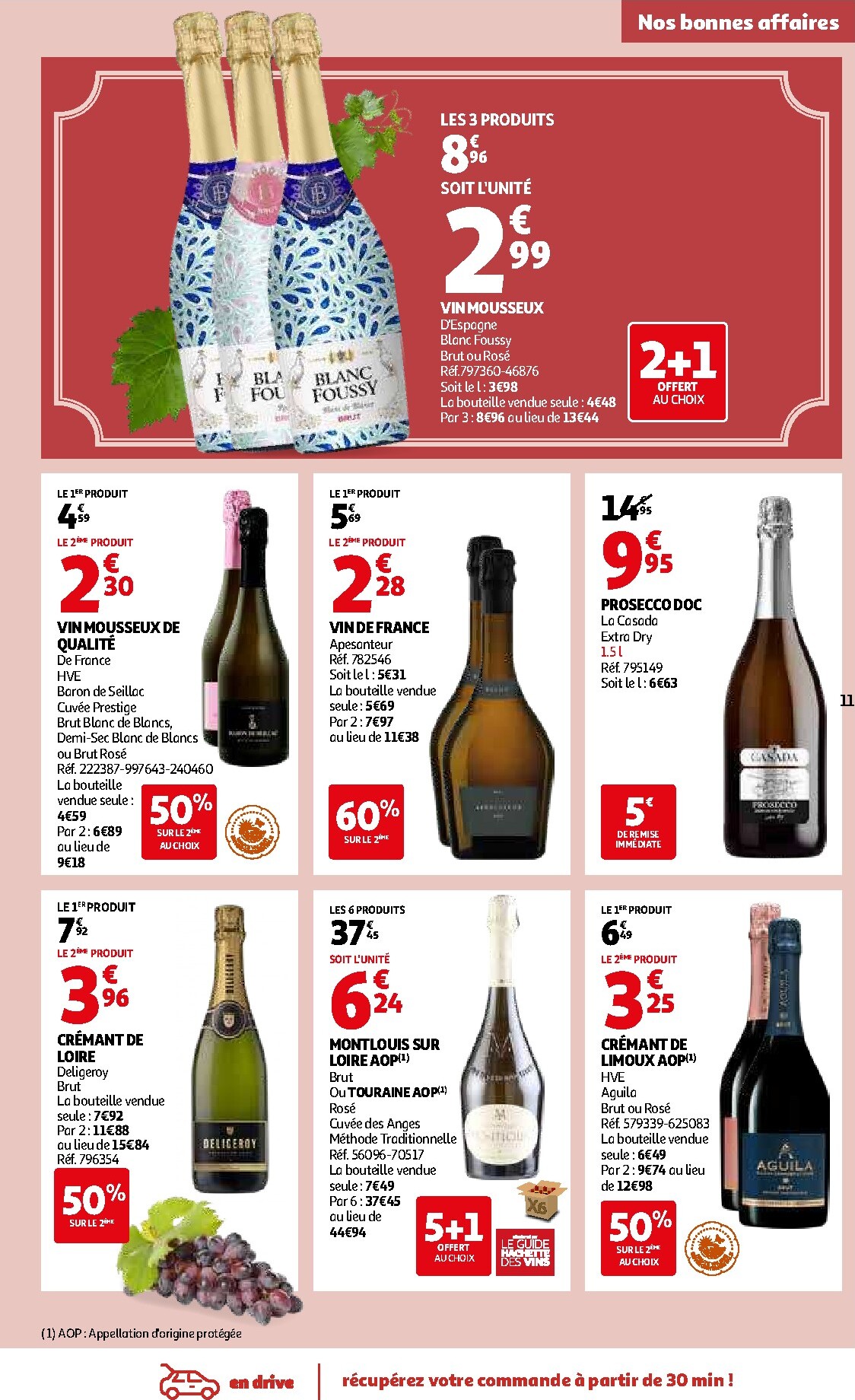 auchan - Catalogue Auchan - Foire aux vins de Printemps valable du 09/03/2026 au 07/04/2026 - page: 11