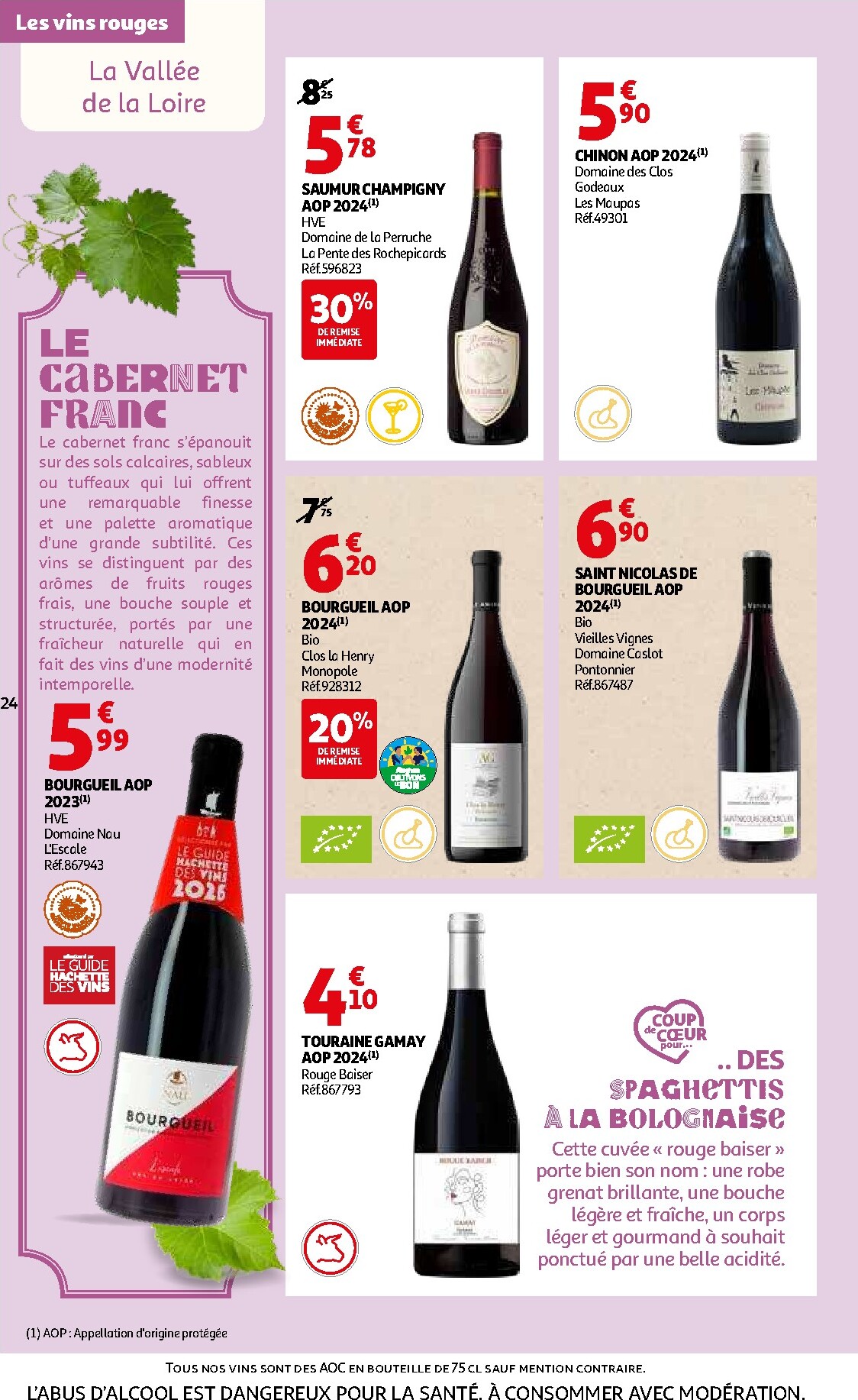 auchan - Catalogue Auchan - Foire aux vins de Printemps valable du 09/03/2026 au 07/04/2026 - page: 24
