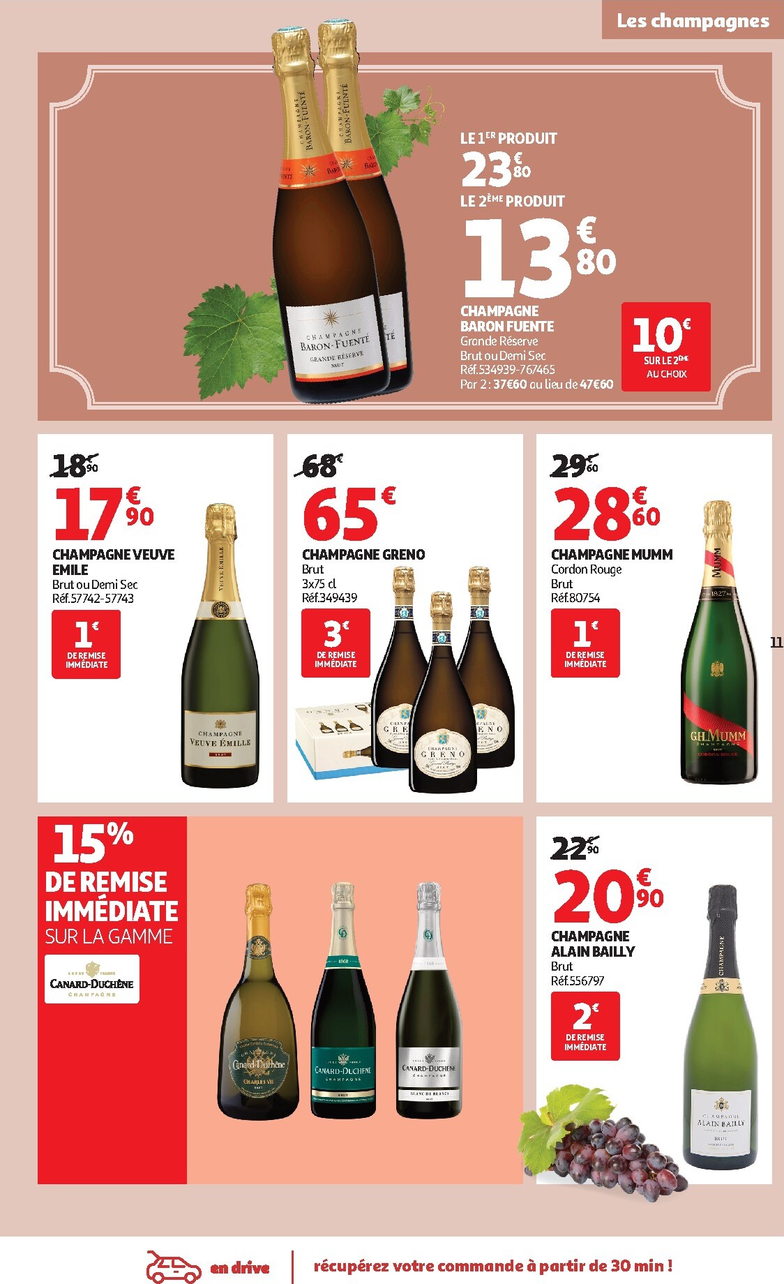 auchan - Catalogue Auchan Supermarché - Foire aux vins valable du 17/03/2026 au 28/03/2026 - page: 11