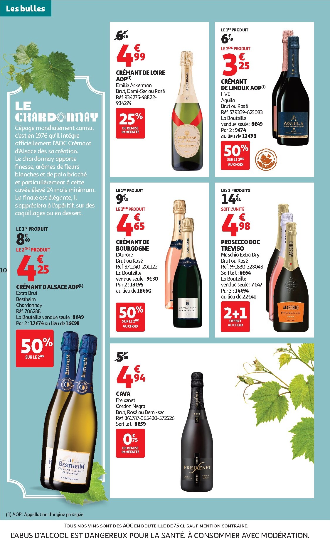 auchan - Catalogue Auchan Supermarché - Foire aux vins valable du 17/03/2026 au 28/03/2026 - page: 10