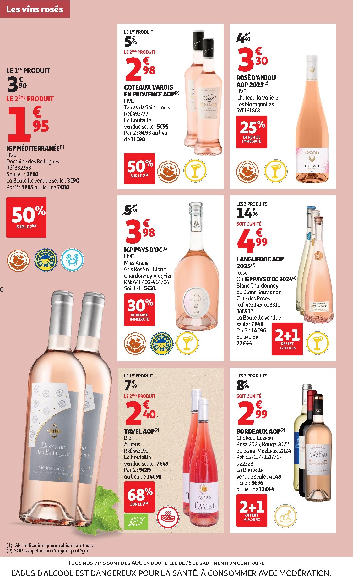 auchan - Catalogue Auchan Supermarché - Foire aux vins valable du 17/03/2026 au 28/03/2026 - page: 6
