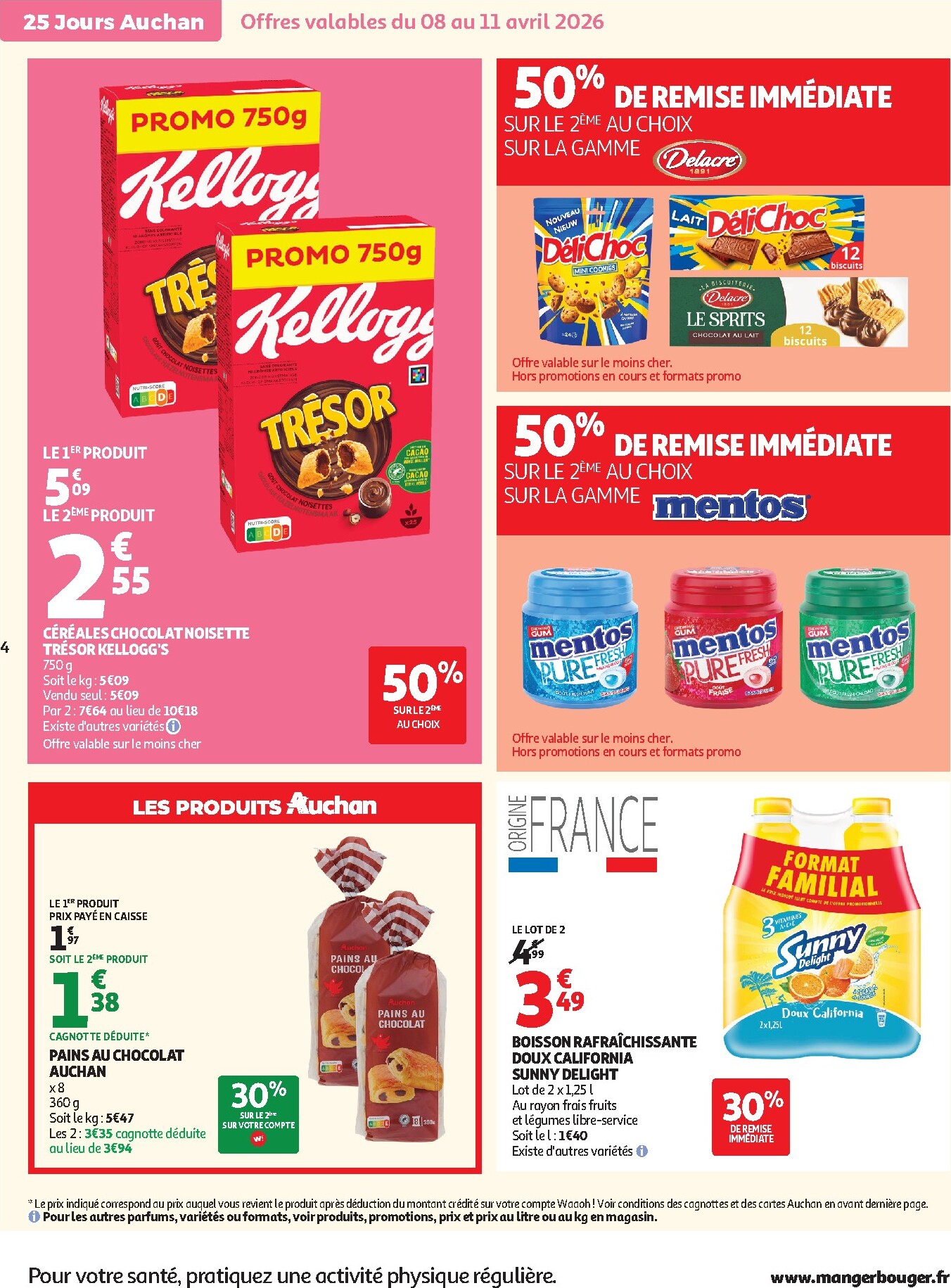 auchan - Catalogue Auchan - Supermarché valable du 08/04/2026 au 18/04/2026 - page: 4