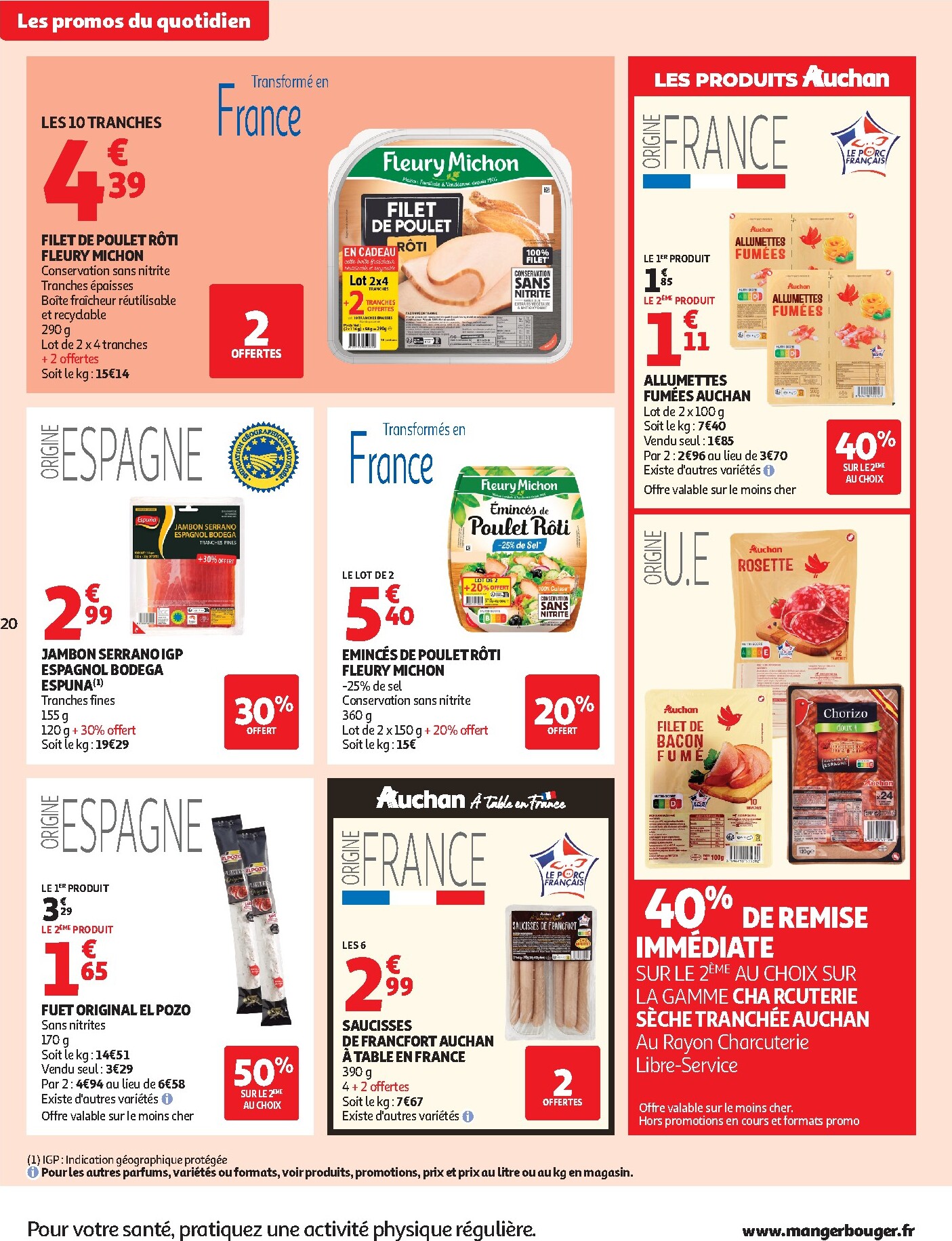 auchan - Current Auchan - Supermarché leaflet valid from du mercredi 08/04/2026 to du samedi 18/04/2026 - page: 20