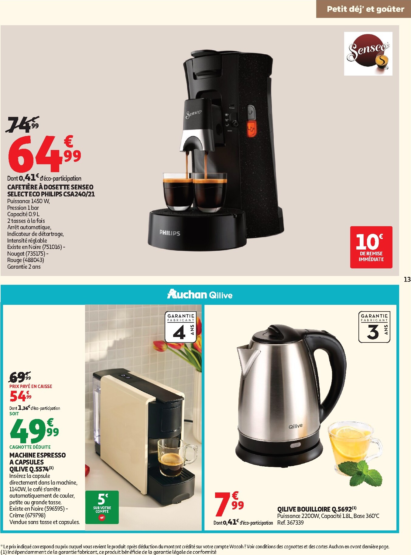 auchan - Current Auchan - Supermarché leaflet valid from du mercredi 08/04/2026 to du samedi 18/04/2026 - page: 13