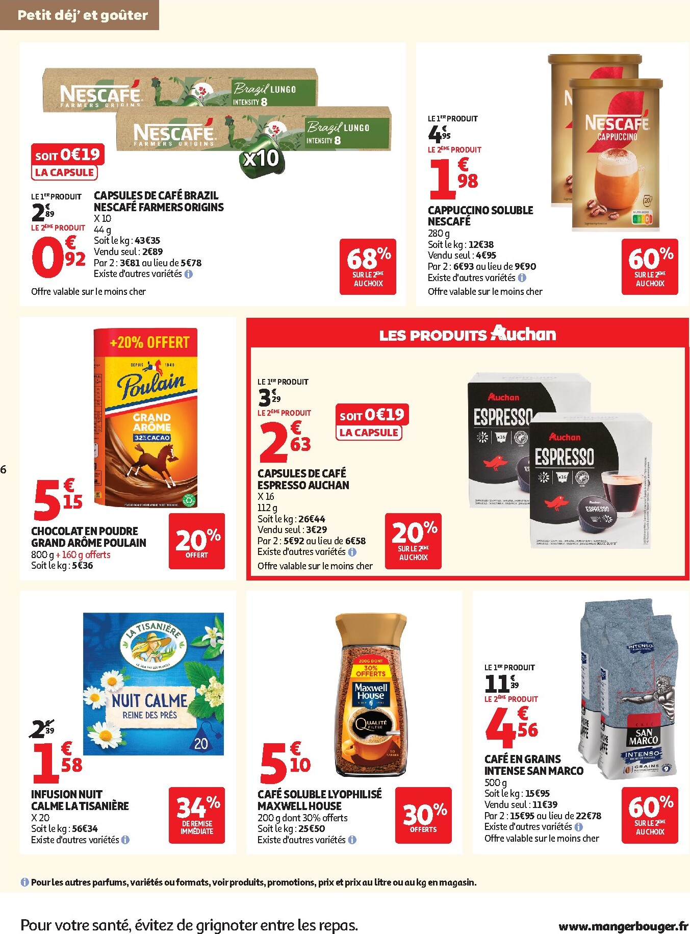 auchan - Current Auchan - Supermarché leaflet valid from du mercredi 08/04/2026 to du samedi 18/04/2026 - page: 6
