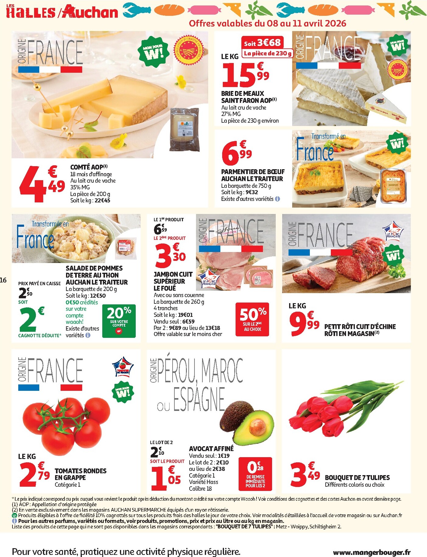 auchan - Current Auchan - Supermarché leaflet valid from du mercredi 08/04/2026 to du samedi 18/04/2026 - page: 16