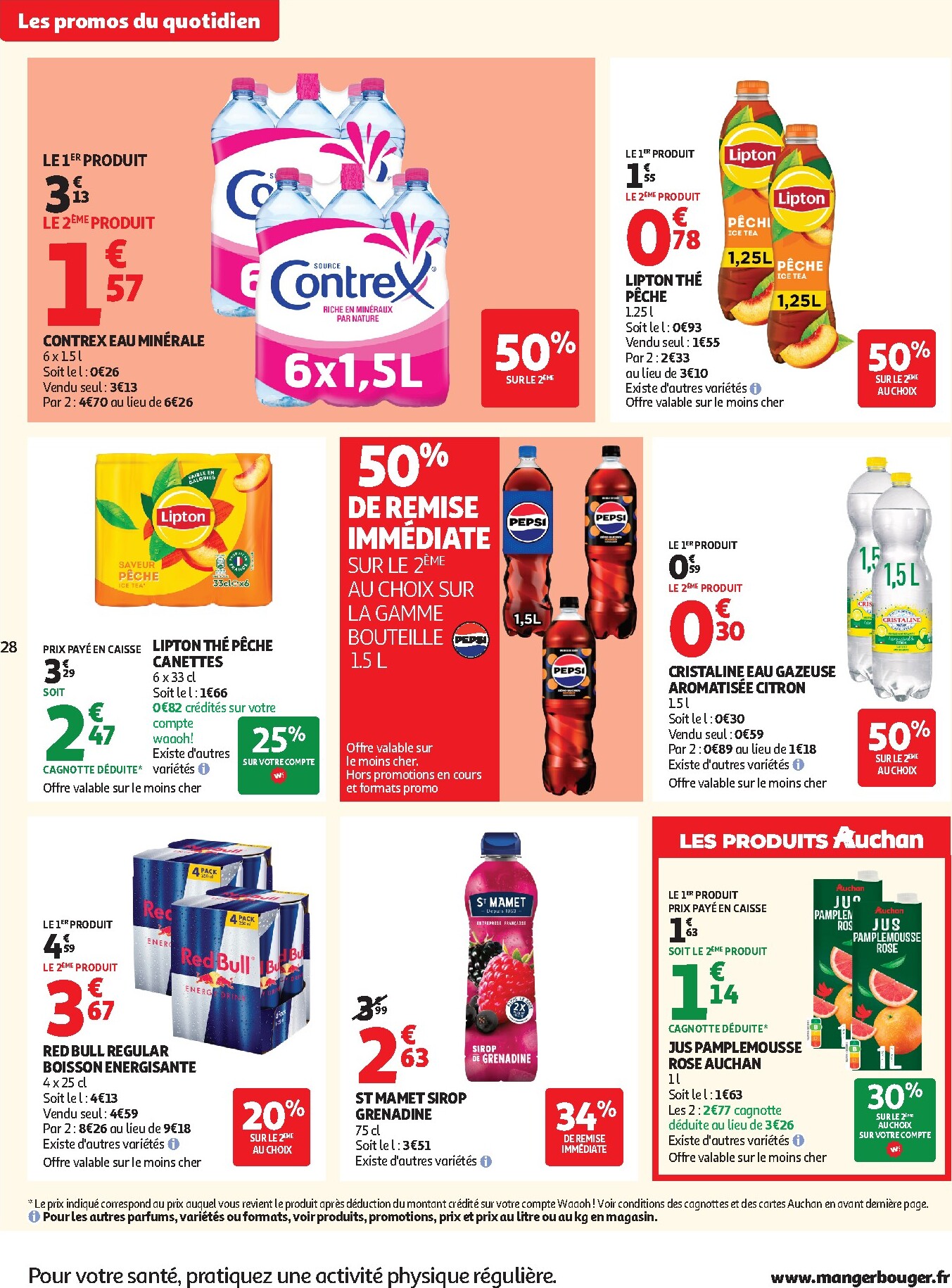 auchan - Current Auchan - Supermarché leaflet valid from du mercredi 08/04/2026 to du samedi 18/04/2026 - page: 28
