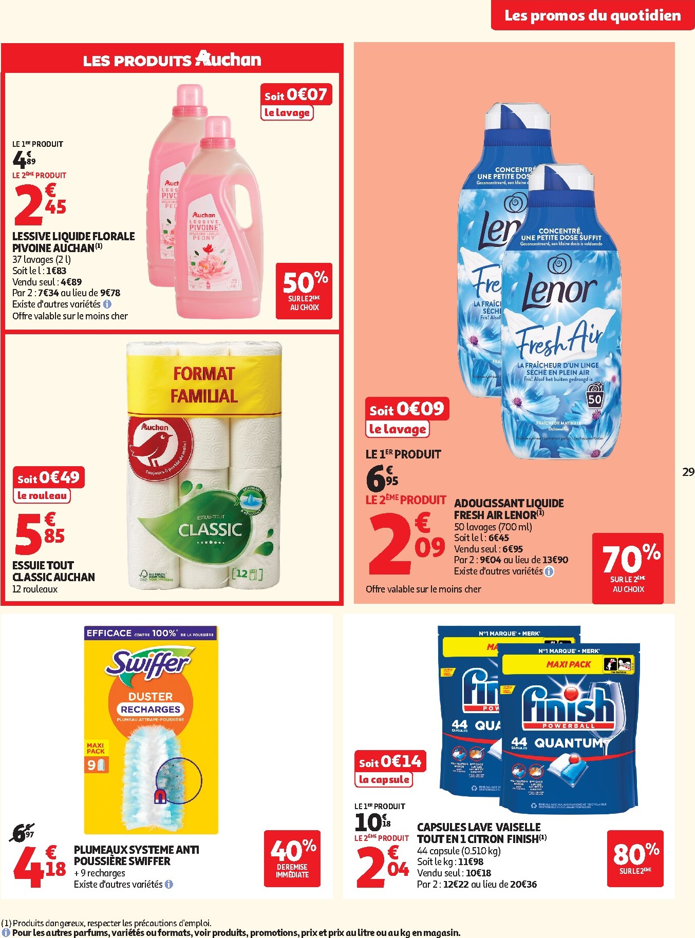 auchan - Current Auchan - Supermarché leaflet valid from du mercredi 08/04/2026 to du samedi 18/04/2026 - page: 29