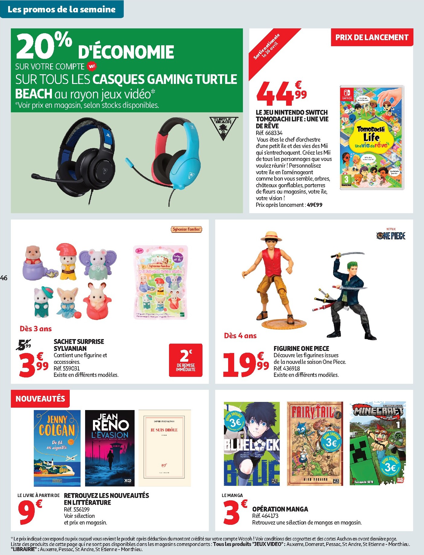 auchan - Flyer Auchan - 25 jours d'hyper promos pour la semaine prochaine du du mardi 14/04/2026 au du dimanche 26/04/2026 - page: 48