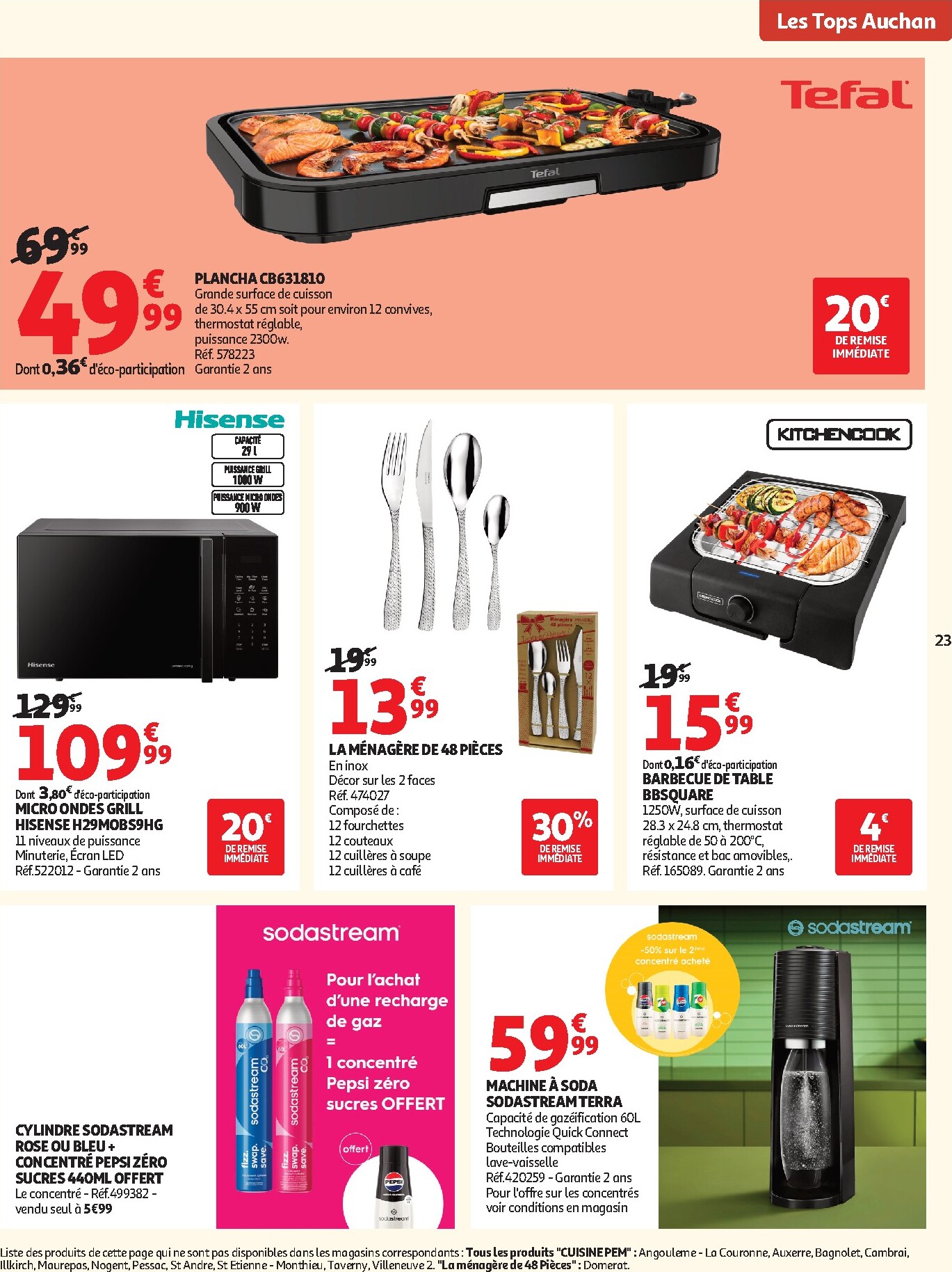 auchan - Flyer Auchan - 25 jours d'hyper promos pour la semaine prochaine du du mardi 14/04/2026 au du dimanche 26/04/2026 - page: 23
