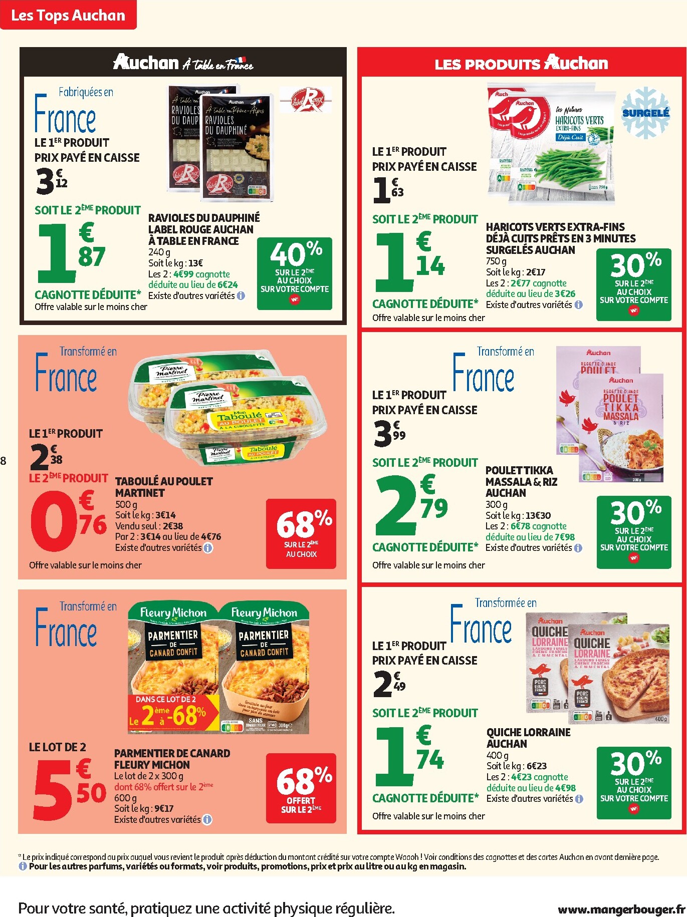 auchan - Flyer Auchan - 25 jours d'hyper promos pour la semaine prochaine du du mardi 14/04/2026 au du dimanche 26/04/2026 - page: 8