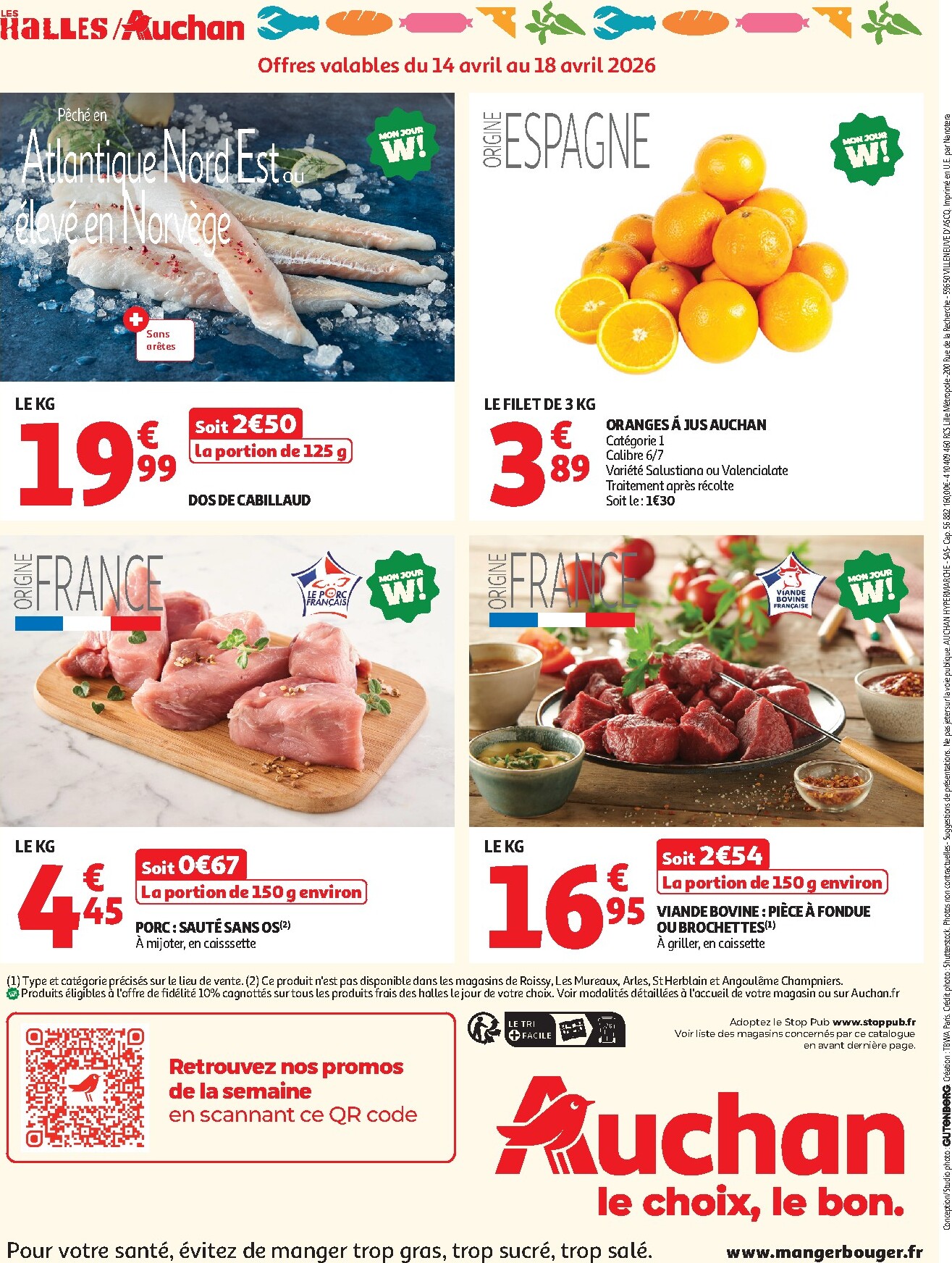 auchan - Flyer Auchan - 25 jours d'hyper promos pour la semaine prochaine du du mardi 14/04/2026 au du dimanche 26/04/2026 - page: 50