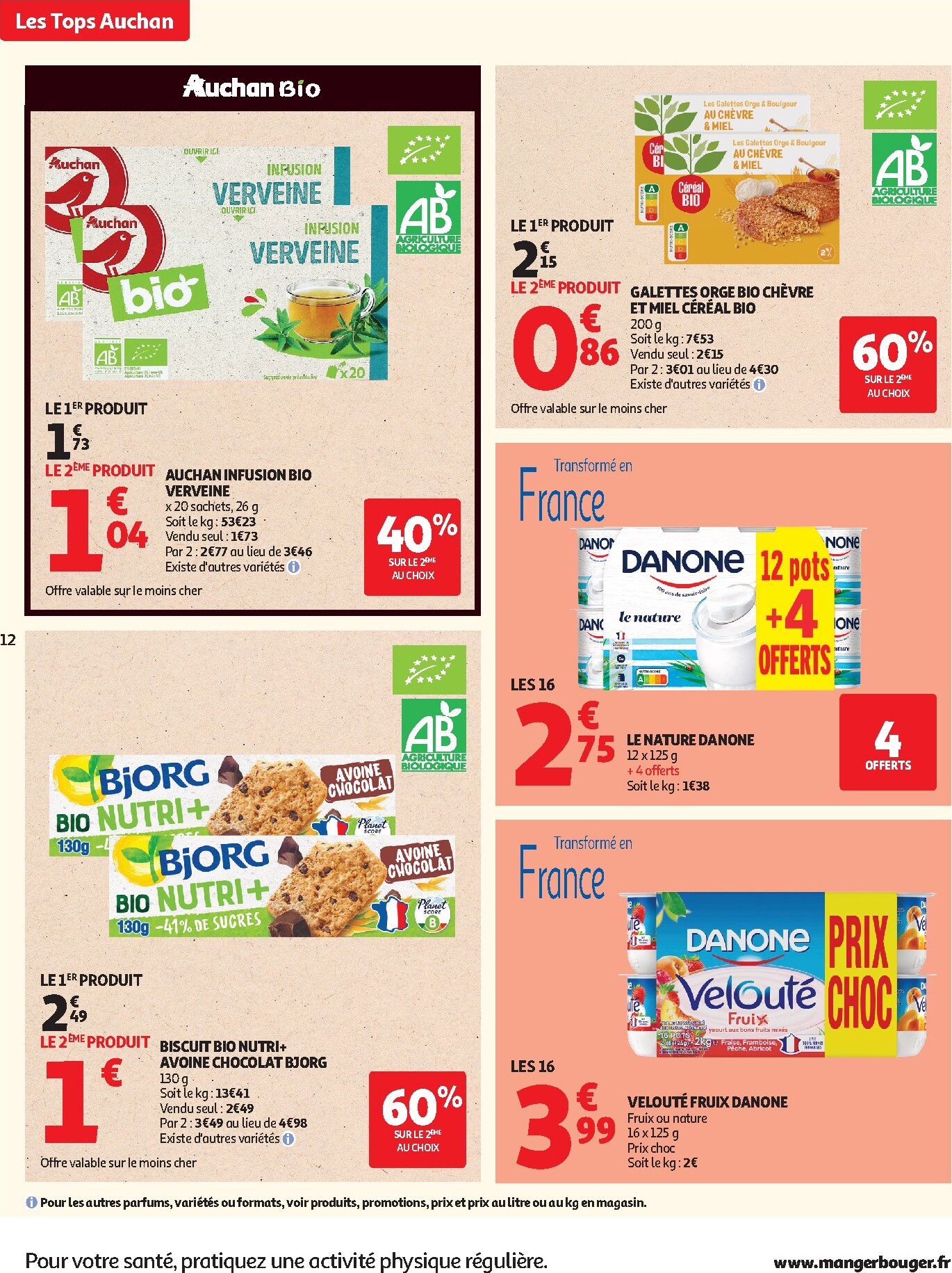 auchan - Flyer Auchan - 25 jours d'hyper promos pour la semaine prochaine du du mardi 14/04/2026 au du dimanche 26/04/2026 - page: 12