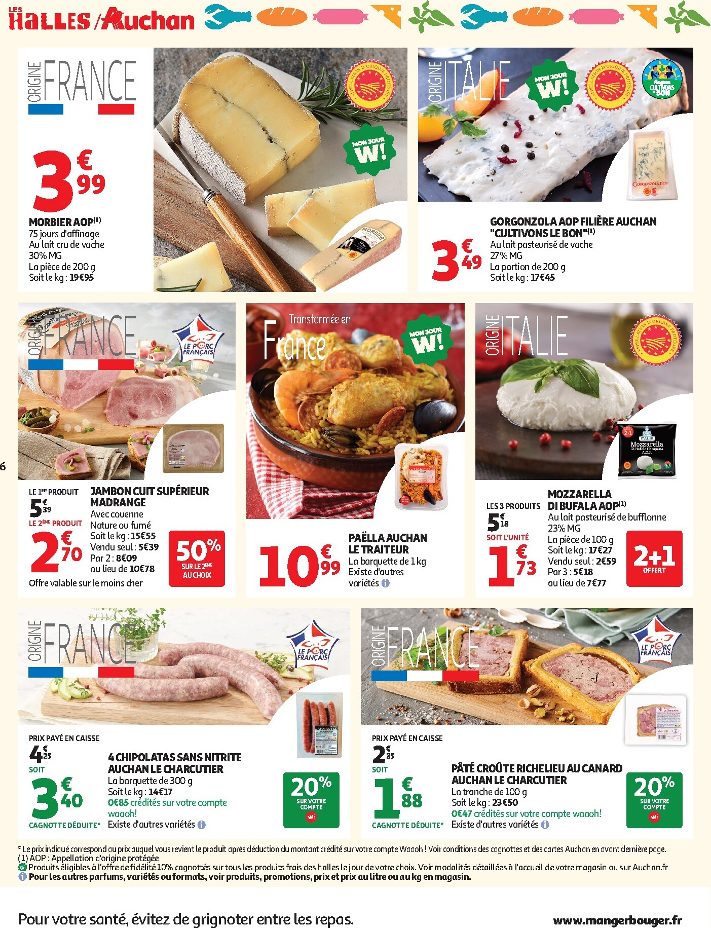 auchan - Flyer Auchan Supermaché - 25 jours de super promos pour la semaine prochaine du du mardi 14/04/2026 au du samedi 18/04/2026 - page: 6