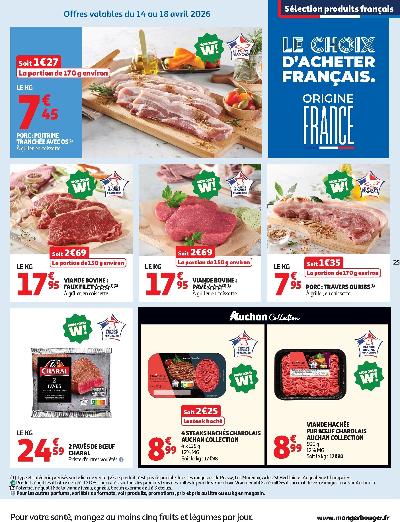 auchan - Current Auchan - 25 jours d'hyper promos leaflet valid from du mardi 14/04/2026 to du dimanche 26/04/2026 - page: 27