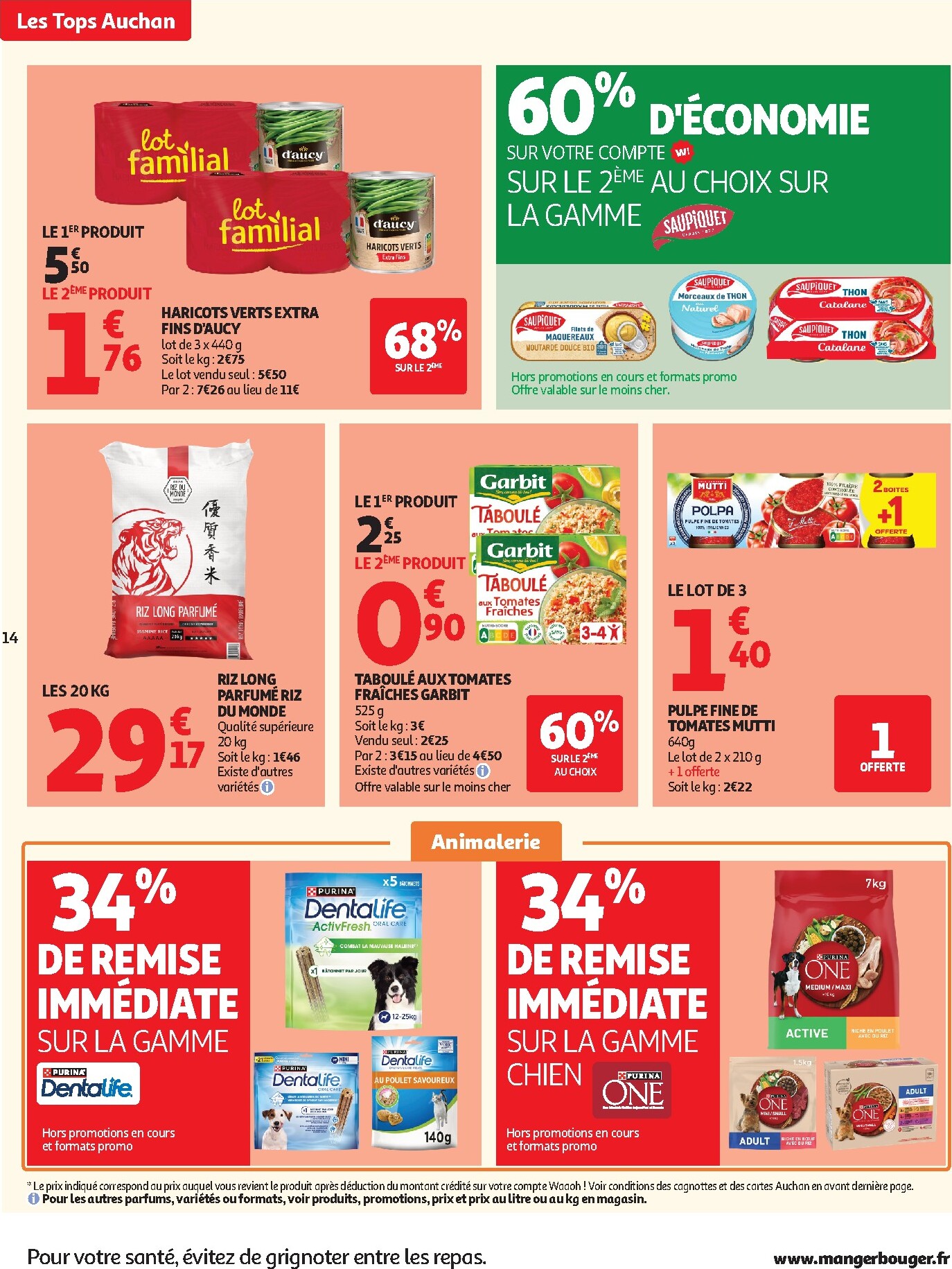 auchan - Current Auchan - 25 jours d'hyper promos leaflet valid from du mardi 14/04/2026 to du dimanche 26/04/2026 - page: 16