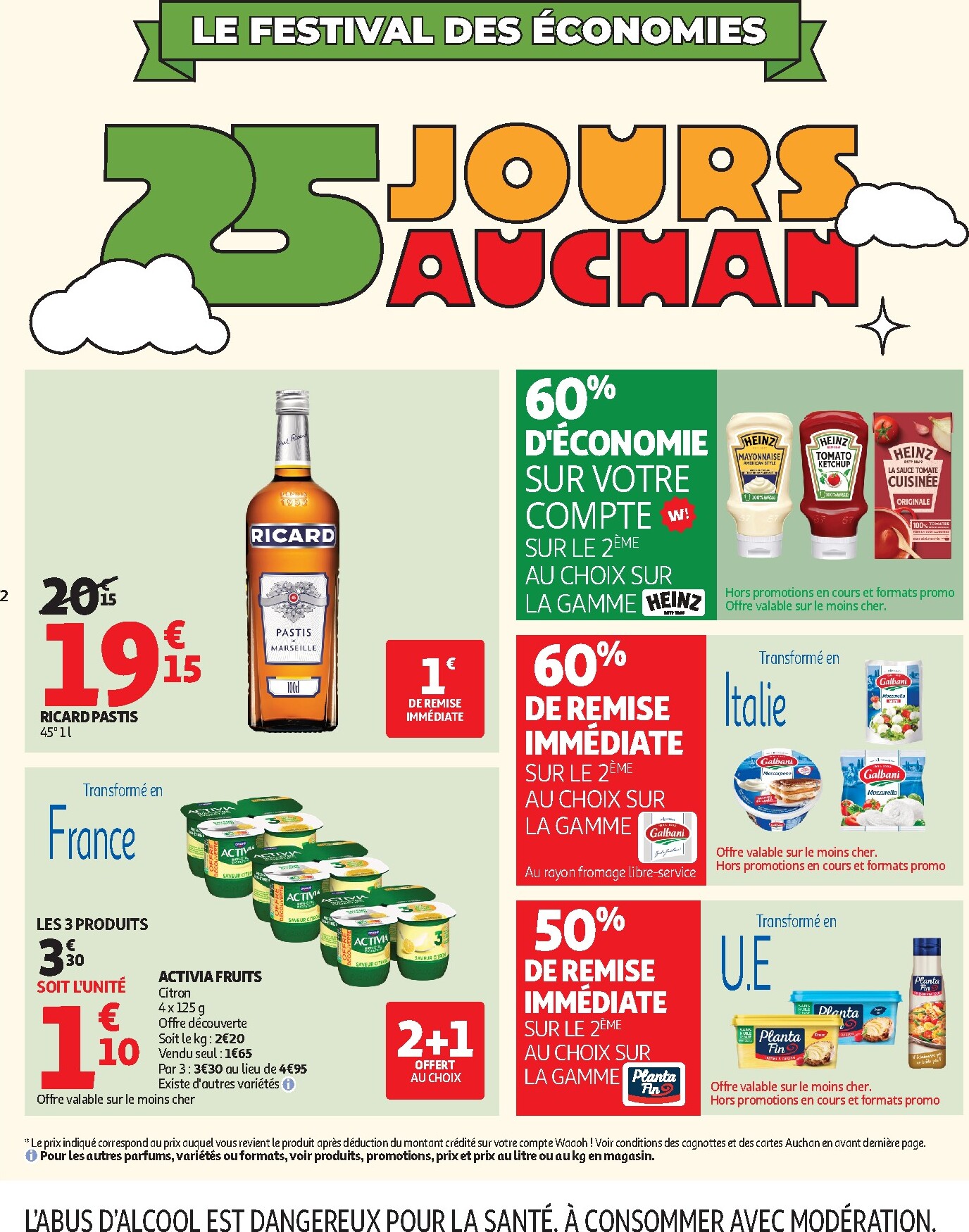auchan - Current Auchan Supermaché - 25 jours de super promos leaflet valid from du mardi 14/04/2026 to du samedi 18/04/2026 - page: 2