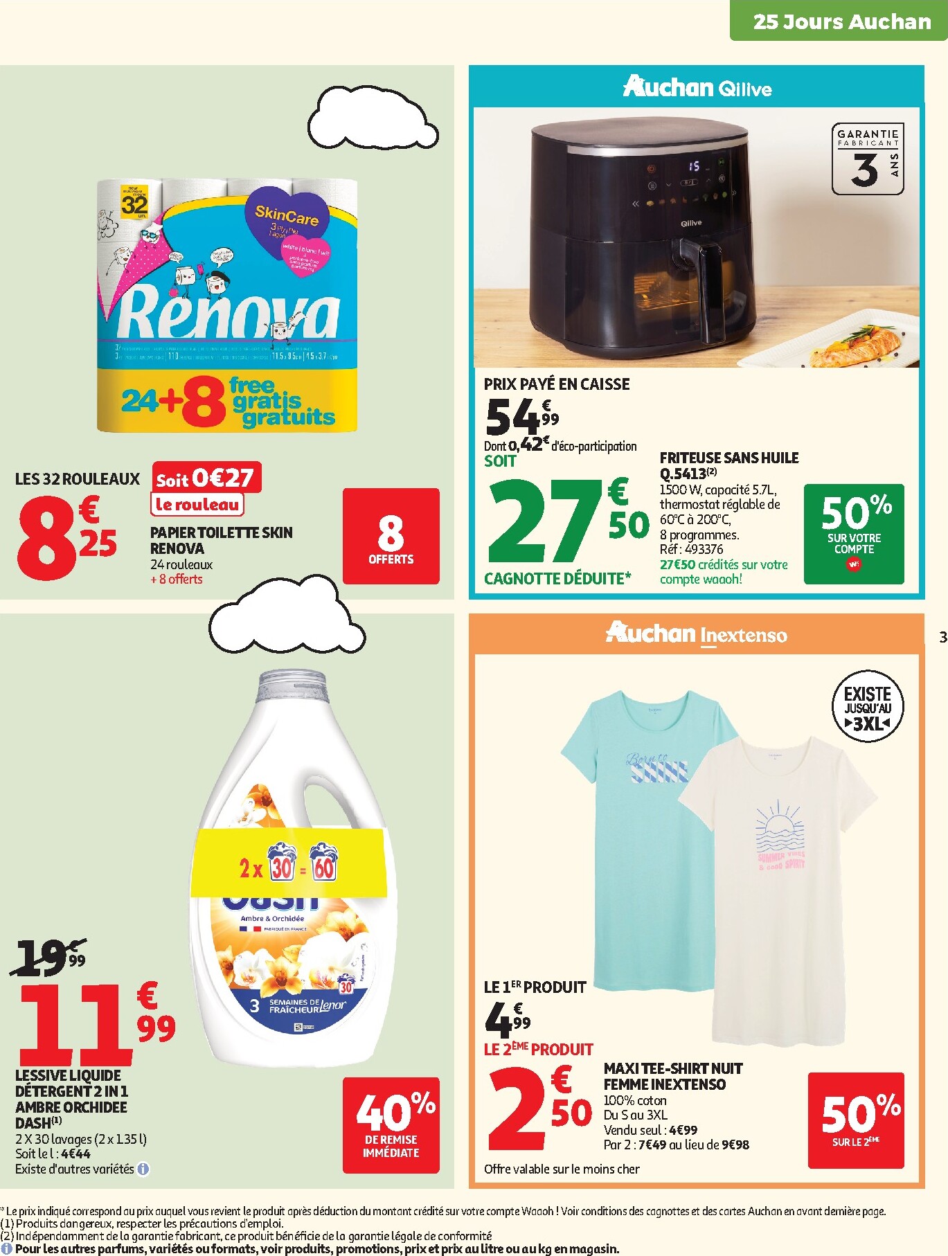 auchan - Current Auchan Supermaché - 25 jours de super promos leaflet valid from du mardi 14/04/2026 to du samedi 18/04/2026 - page: 3