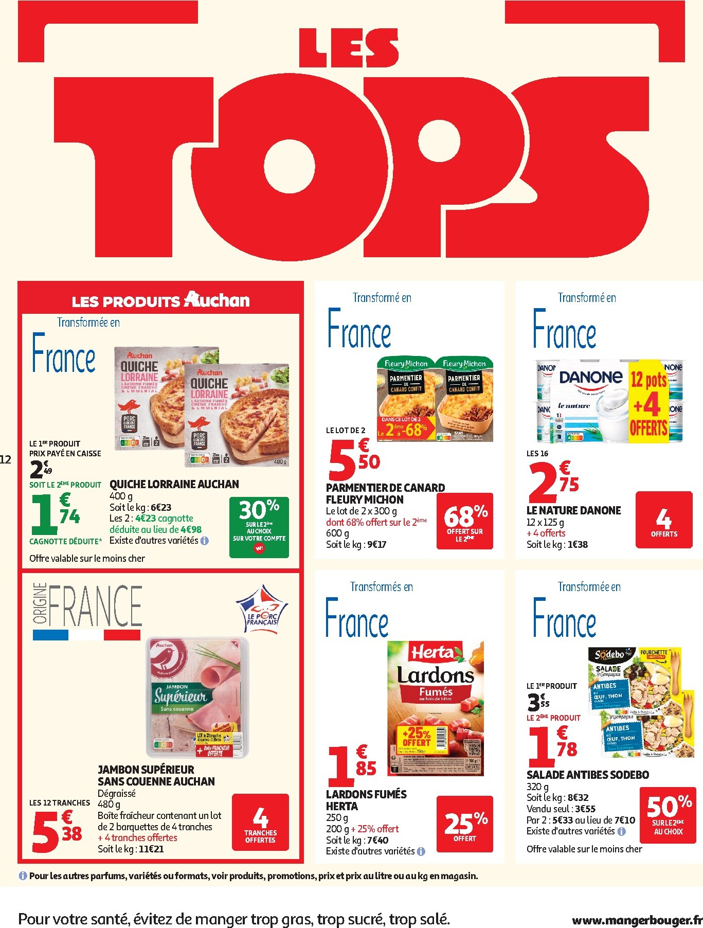 auchan - Current Auchan Supermaché - 25 jours de super promos leaflet valid from du mardi 14/04/2026 to du samedi 18/04/2026 - page: 12