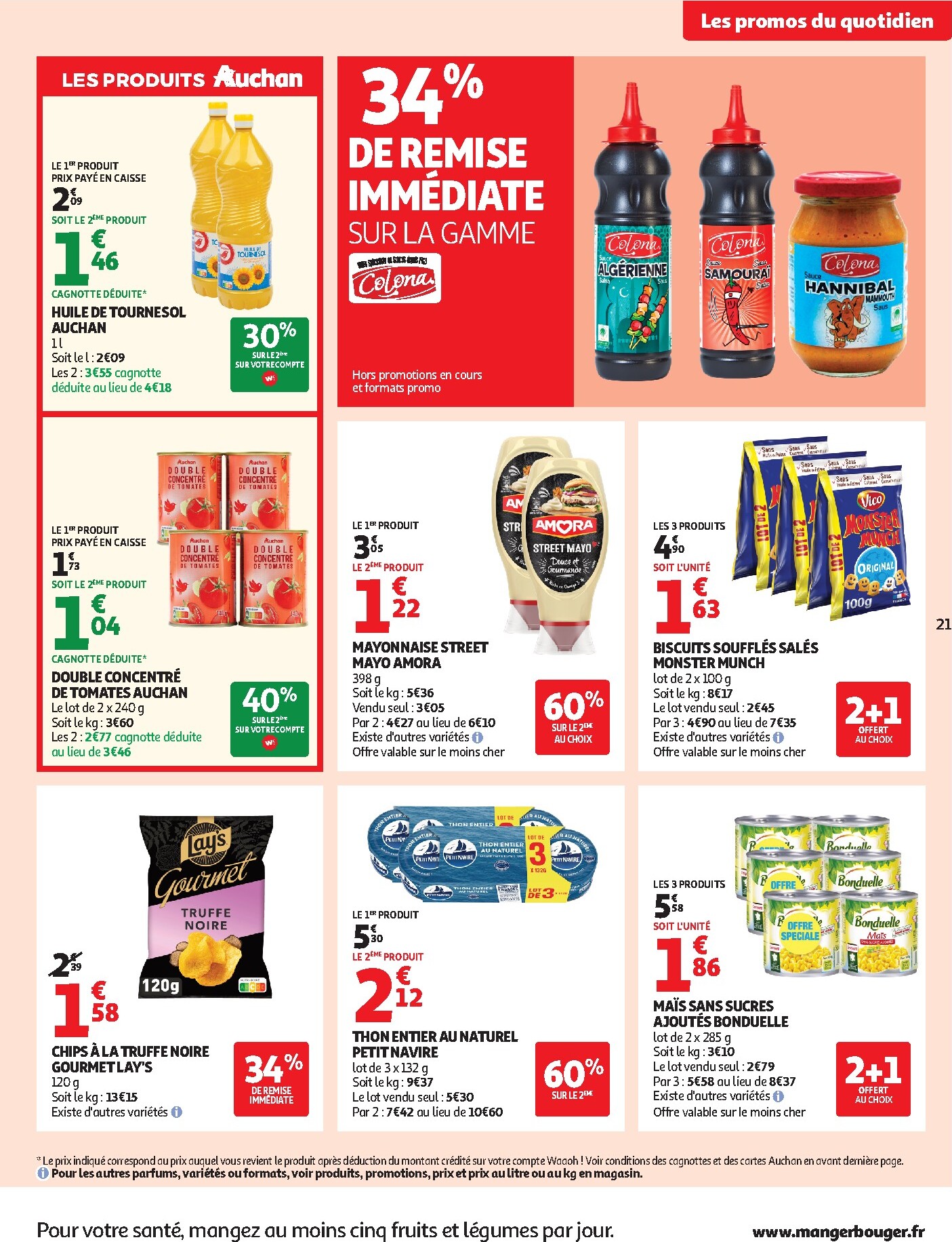 auchan - Flyer Auchan - 25 jours pour la semaine prochaine du du mardi 21/04/2026 au du dimanche 03/05/2026 - page: 23