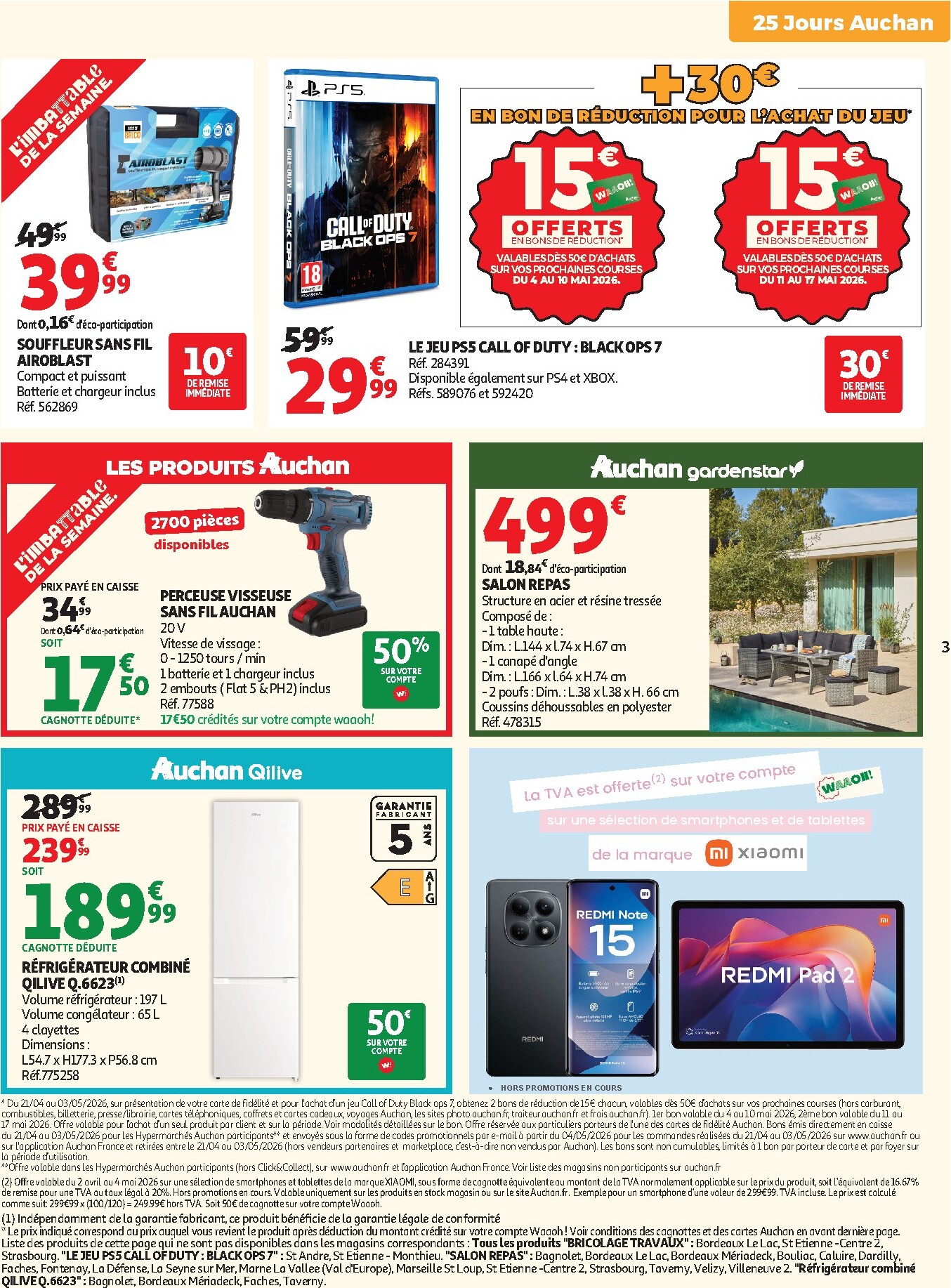 auchan - Flyer Auchan - 25 jours pour la semaine prochaine du du mardi 21/04/2026 au du dimanche 03/05/2026 - page: 5