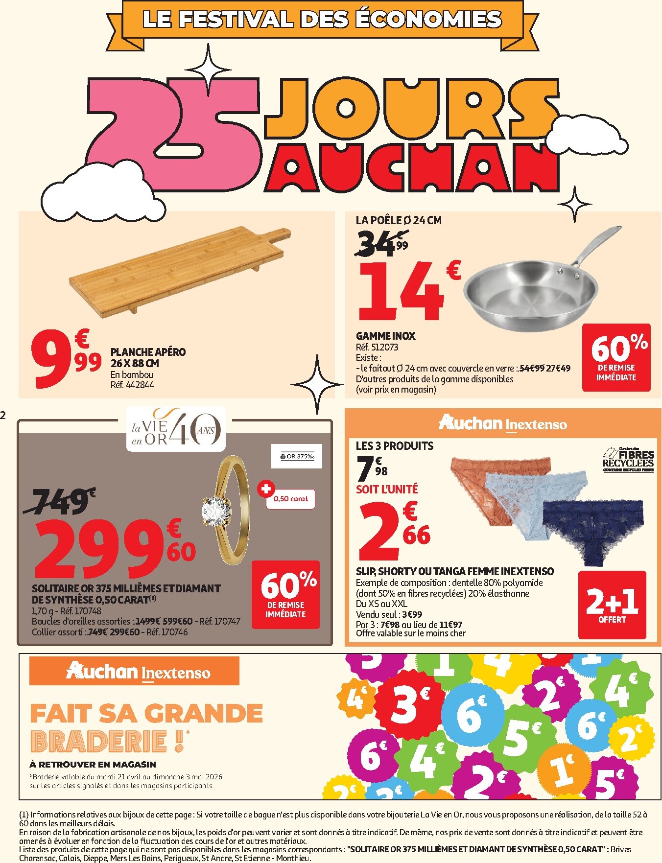 auchan - Flyer Auchan - 25 jours pour la semaine prochaine du du mardi 21/04/2026 au du dimanche 03/05/2026 - page: 4