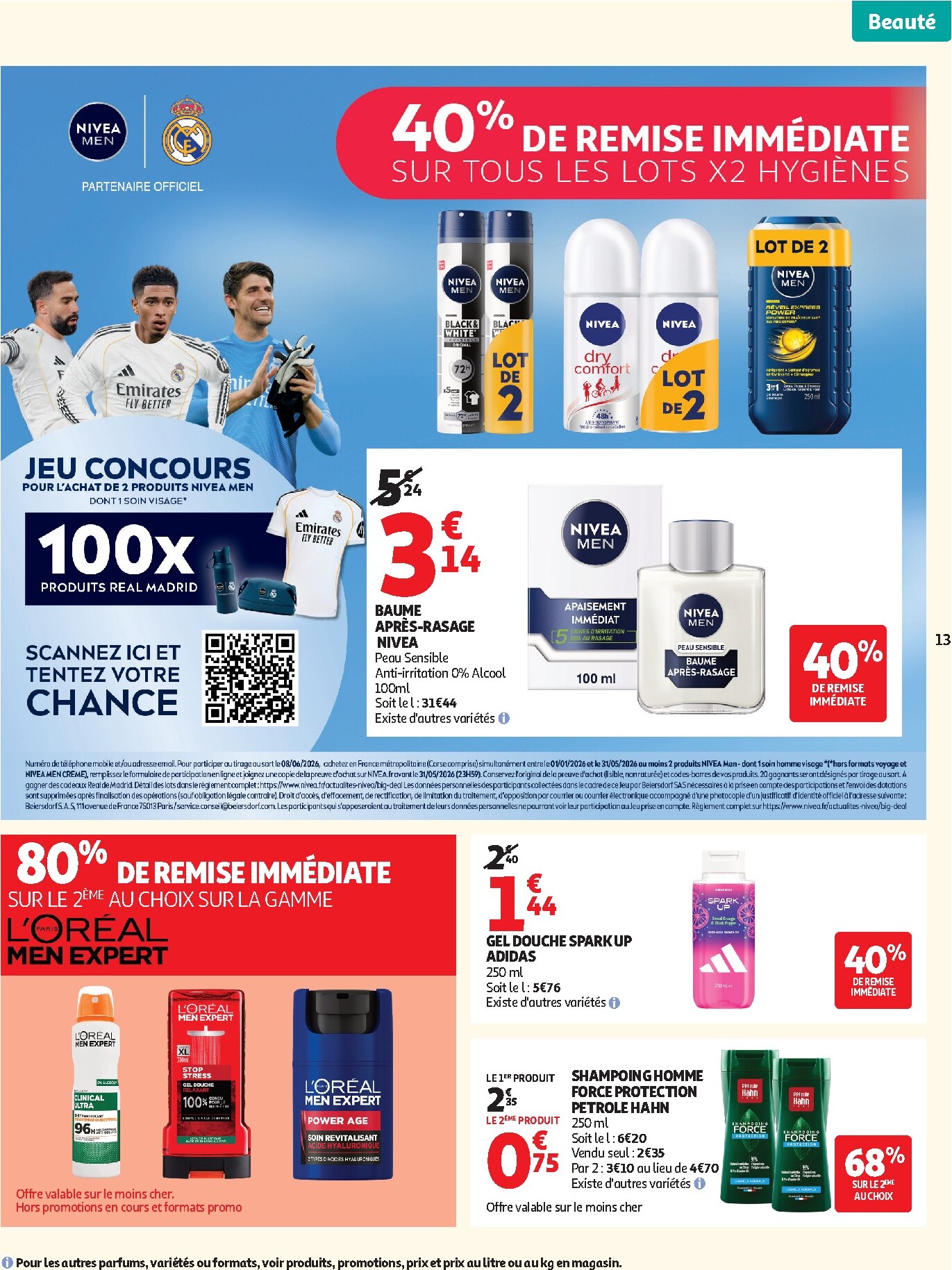 auchan - Flyer Auchan - Beauté pour la semaine prochaine du du mardi 21/04/2026 au du dimanche 03/05/2026 - page: 13