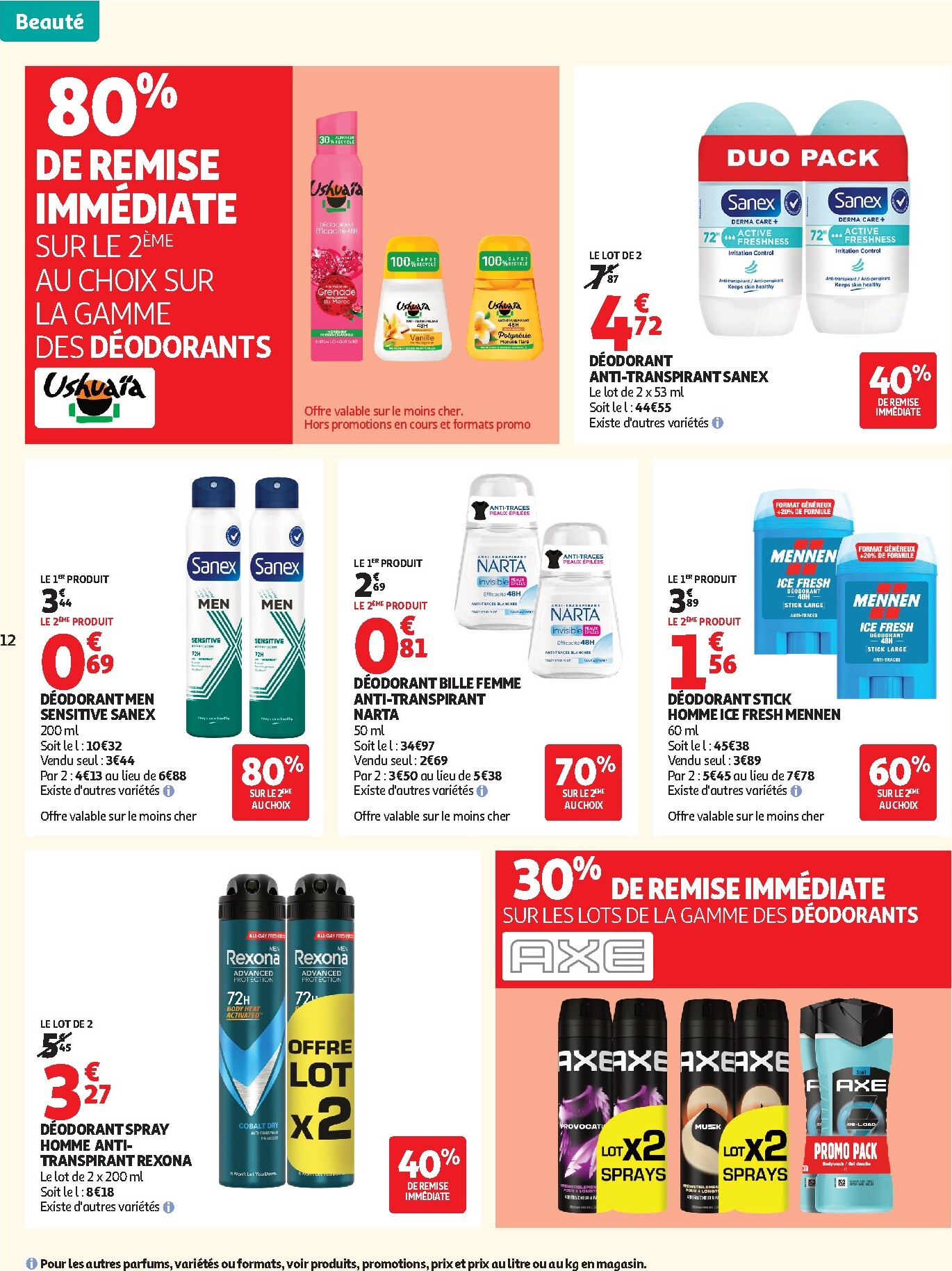 auchan - Flyer Auchan - Beauté pour la semaine prochaine du du mardi 21/04/2026 au du dimanche 03/05/2026 - page: 12