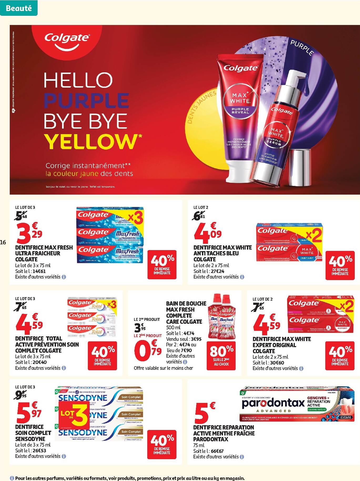 auchan - Flyer Auchan - Beauté pour la semaine prochaine du du mardi 21/04/2026 au du dimanche 03/05/2026 - page: 16