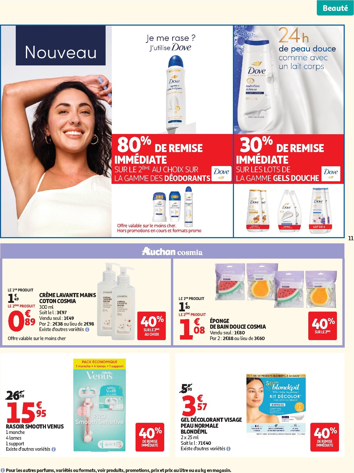 auchan - Flyer Auchan - Beauté pour la semaine prochaine du du mardi 21/04/2026 au du dimanche 03/05/2026 - page: 11