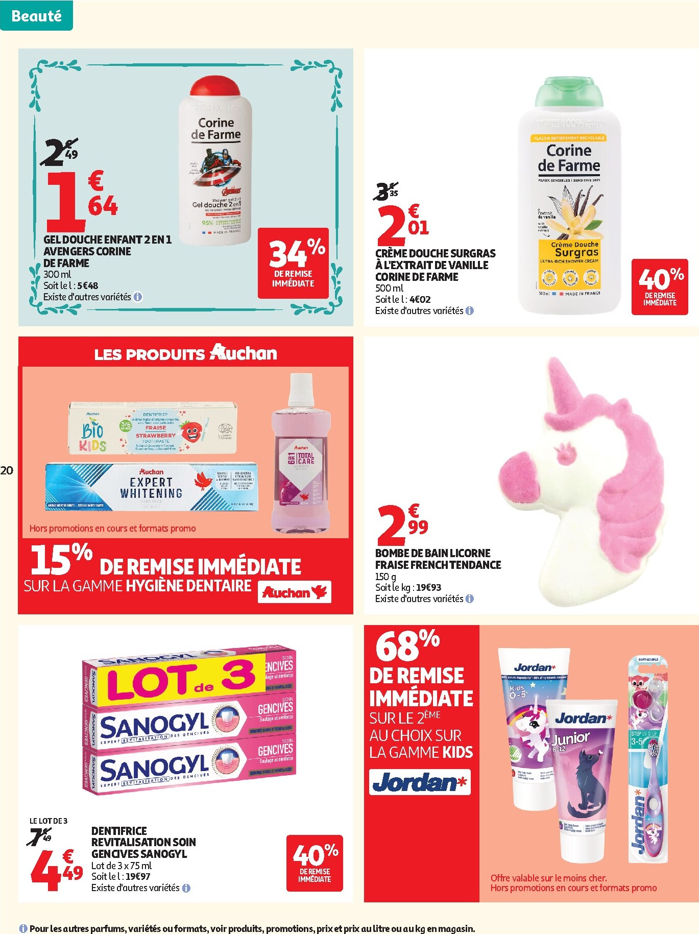 auchan - Current Auchan - Beauté leaflet valid from du mardi 21/04/2026 to du dimanche 03/05/2026 - page: 20