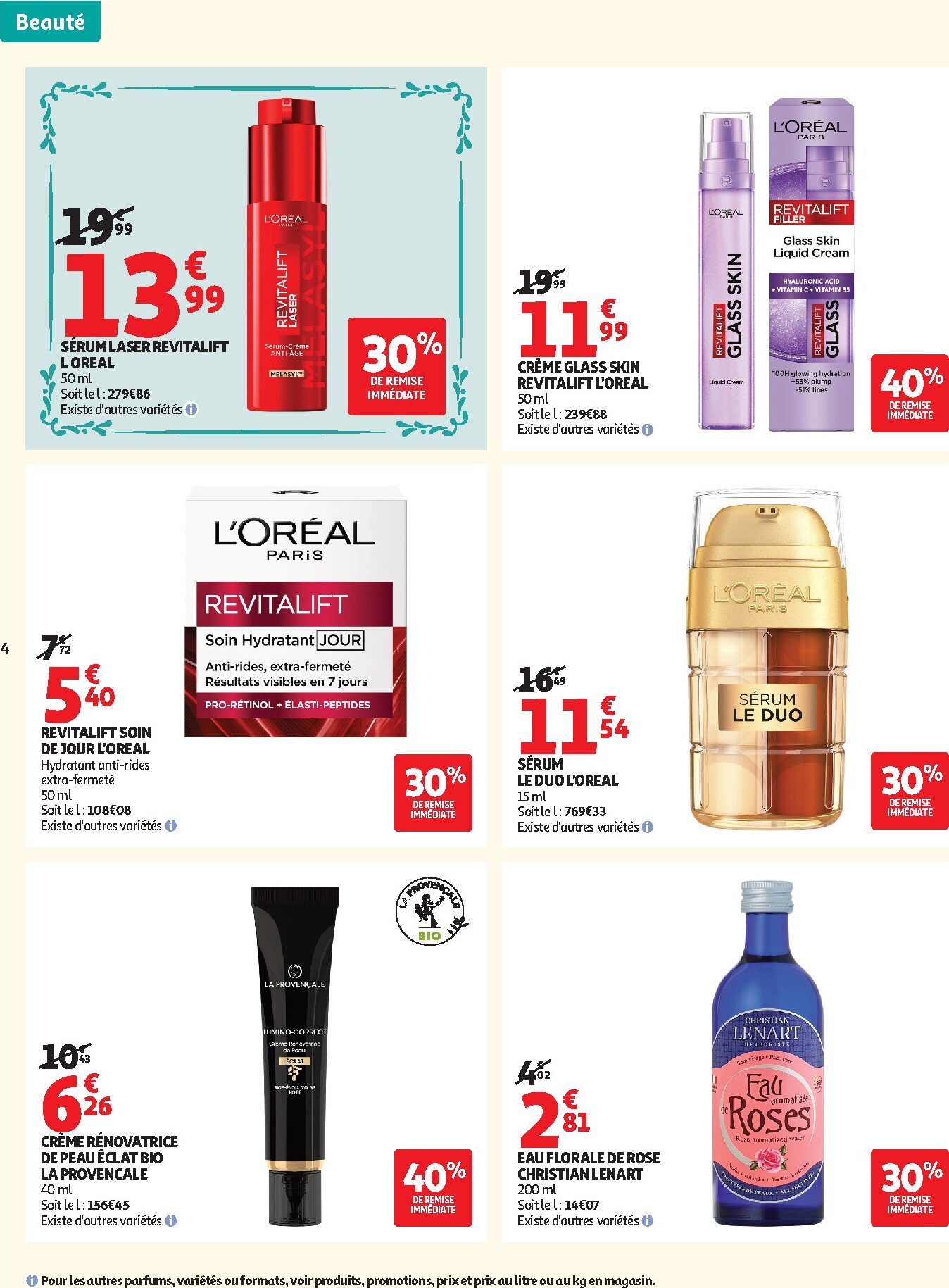 auchan - Current Auchan - Beauté leaflet valid from du mardi 21/04/2026 to du dimanche 03/05/2026 - page: 4