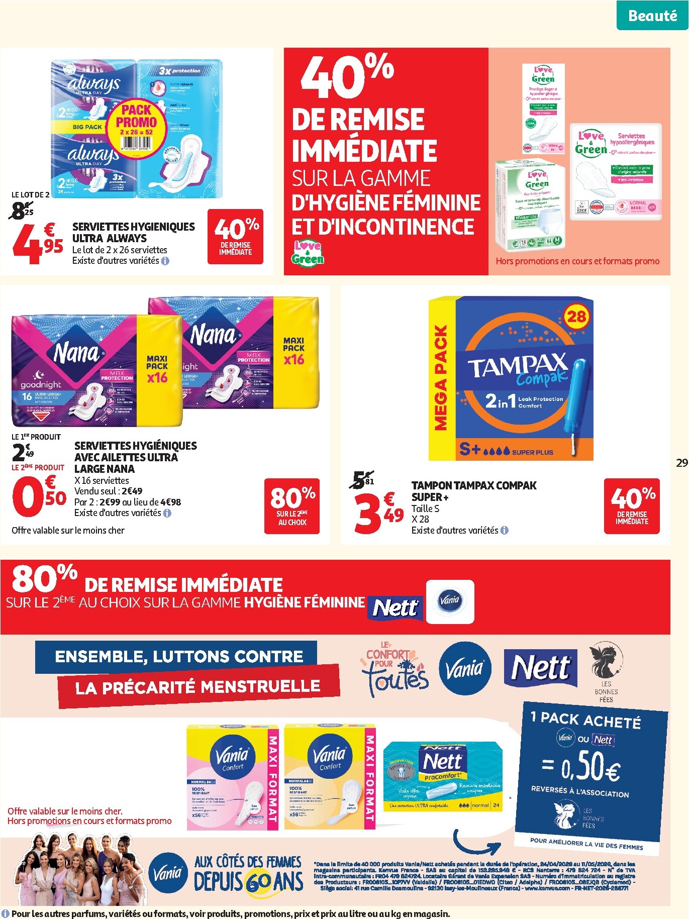 auchan - Current Auchan - Beauté leaflet valid from du mardi 21/04/2026 to du dimanche 03/05/2026 - page: 29