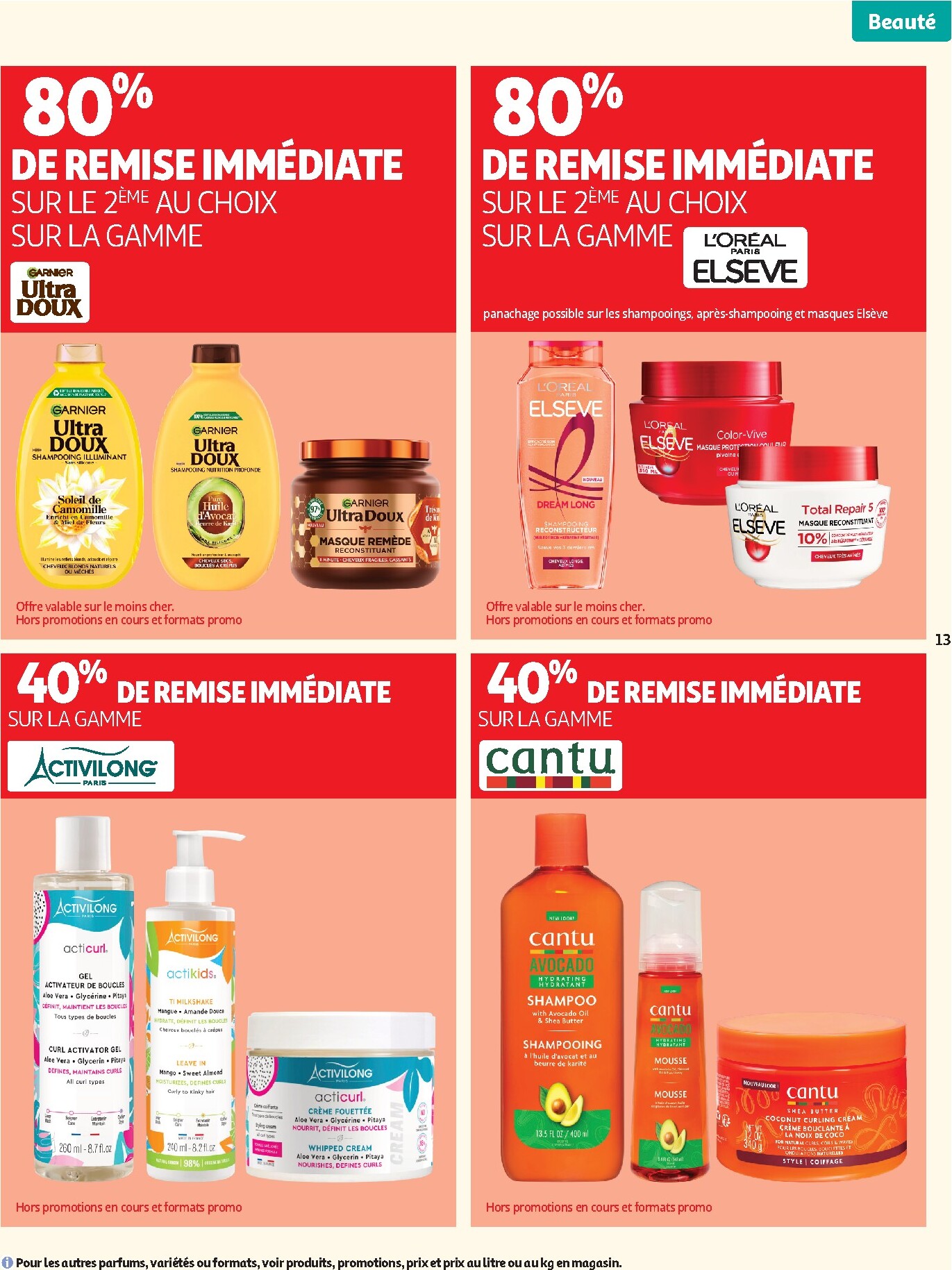 auchan - Current Auchan - Beauté leaflet valid from du mardi 21/04/2026 to du dimanche 03/05/2026 - page: 13