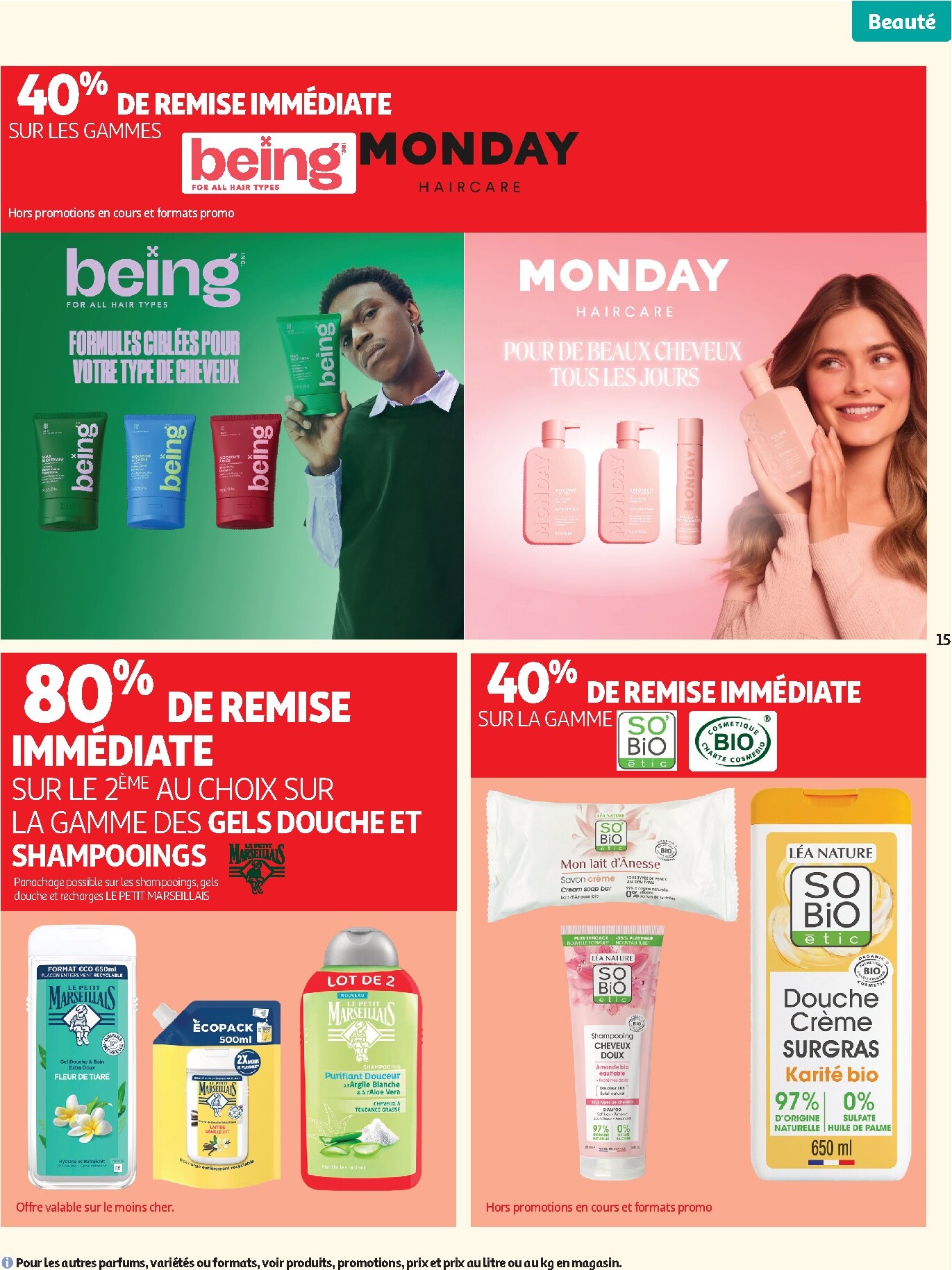 auchan - Current Auchan - Beauté leaflet valid from du mardi 21/04/2026 to du dimanche 03/05/2026 - page: 15