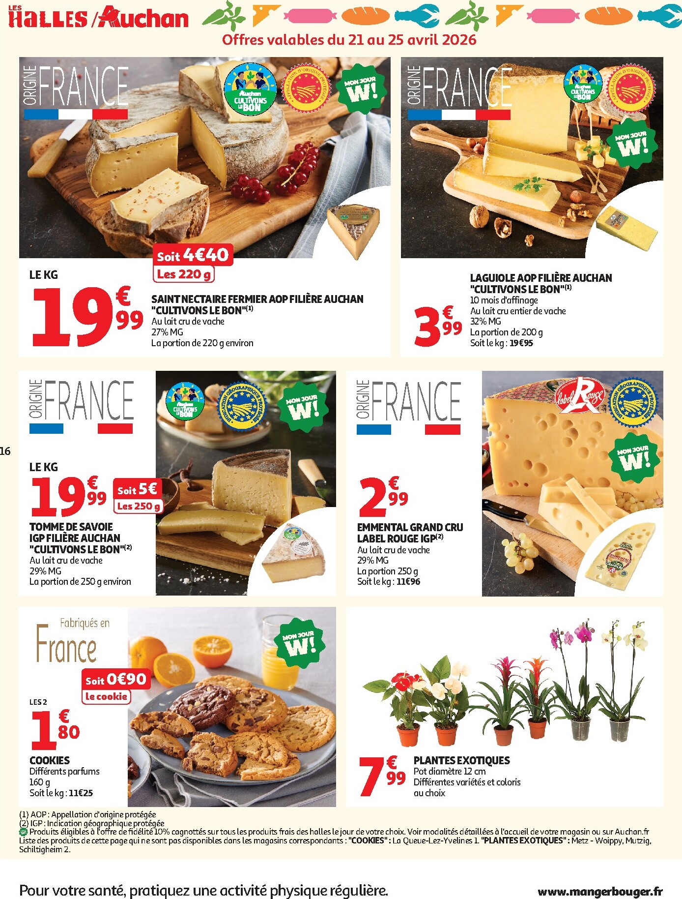auchan - Current Auchan Supermarché - 25 jours leaflet valid from du mardi 21/04/2026 to du samedi 02/05/2026 - page: 16